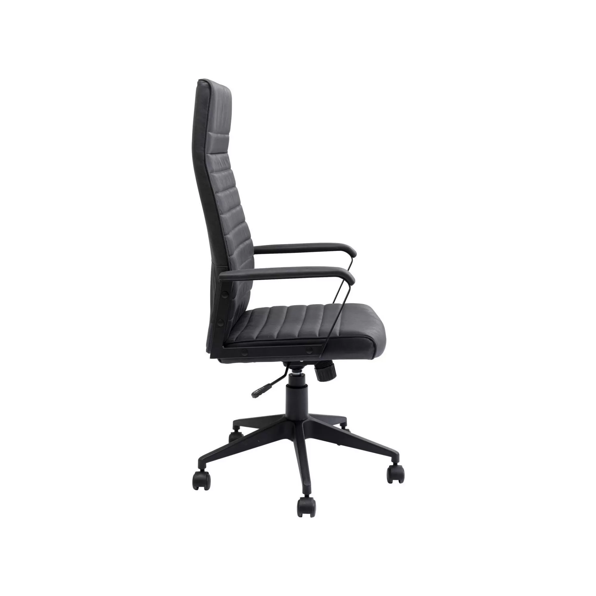 KARE Design Chaise De Bureau Pivotante Labora Haute Noire ^ Chaise De Bureau