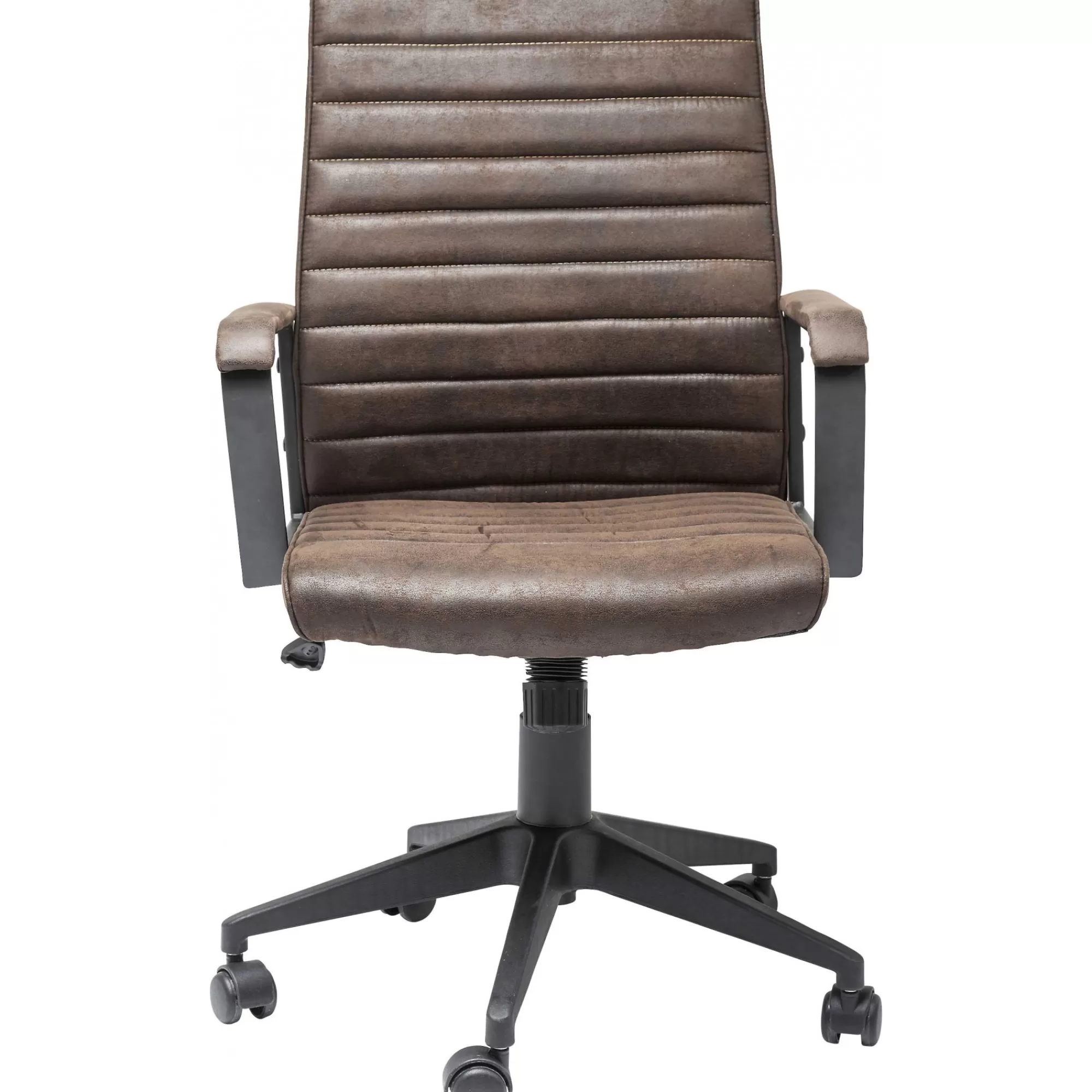 KARE Design Chaise De Bureau Pivotante Labora Marron Foncé ^ Chaise De Bureau