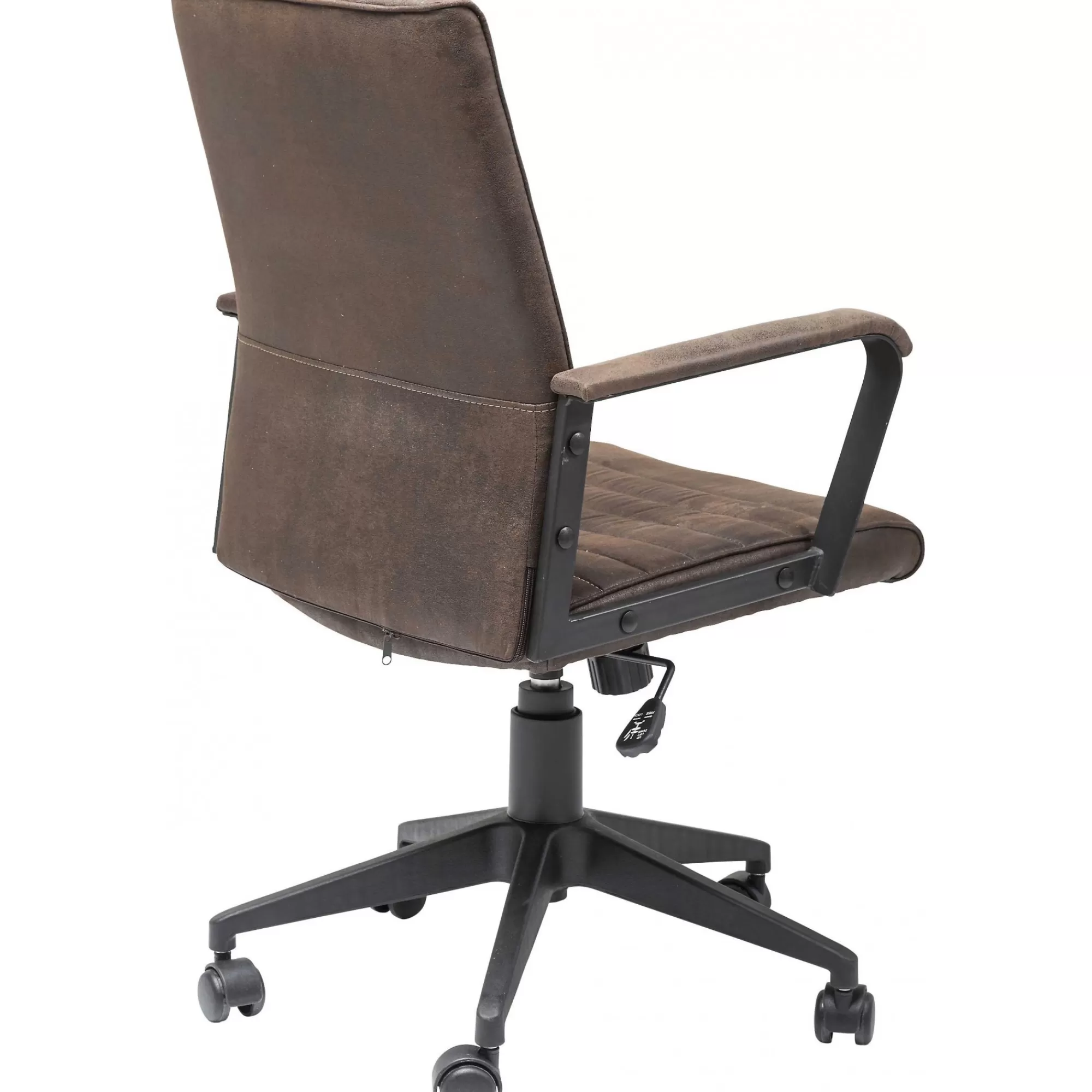 KARE Design Chaise De Bureau Pivotante Labora Marron Foncé ^ Chaise De Bureau