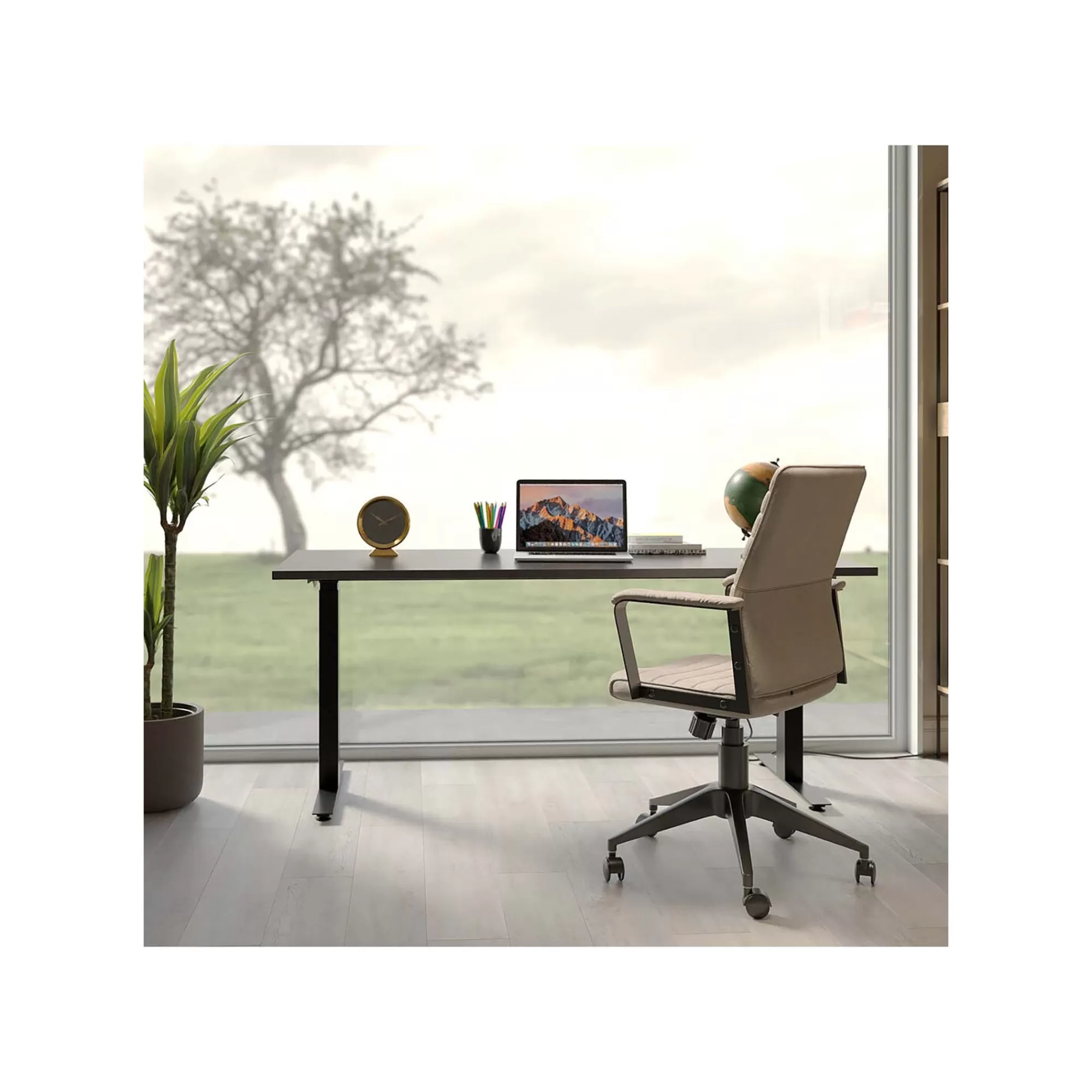 KARE Design Chaise De Bureau Pivotante Labora Taupe ^ Chaise De Bureau