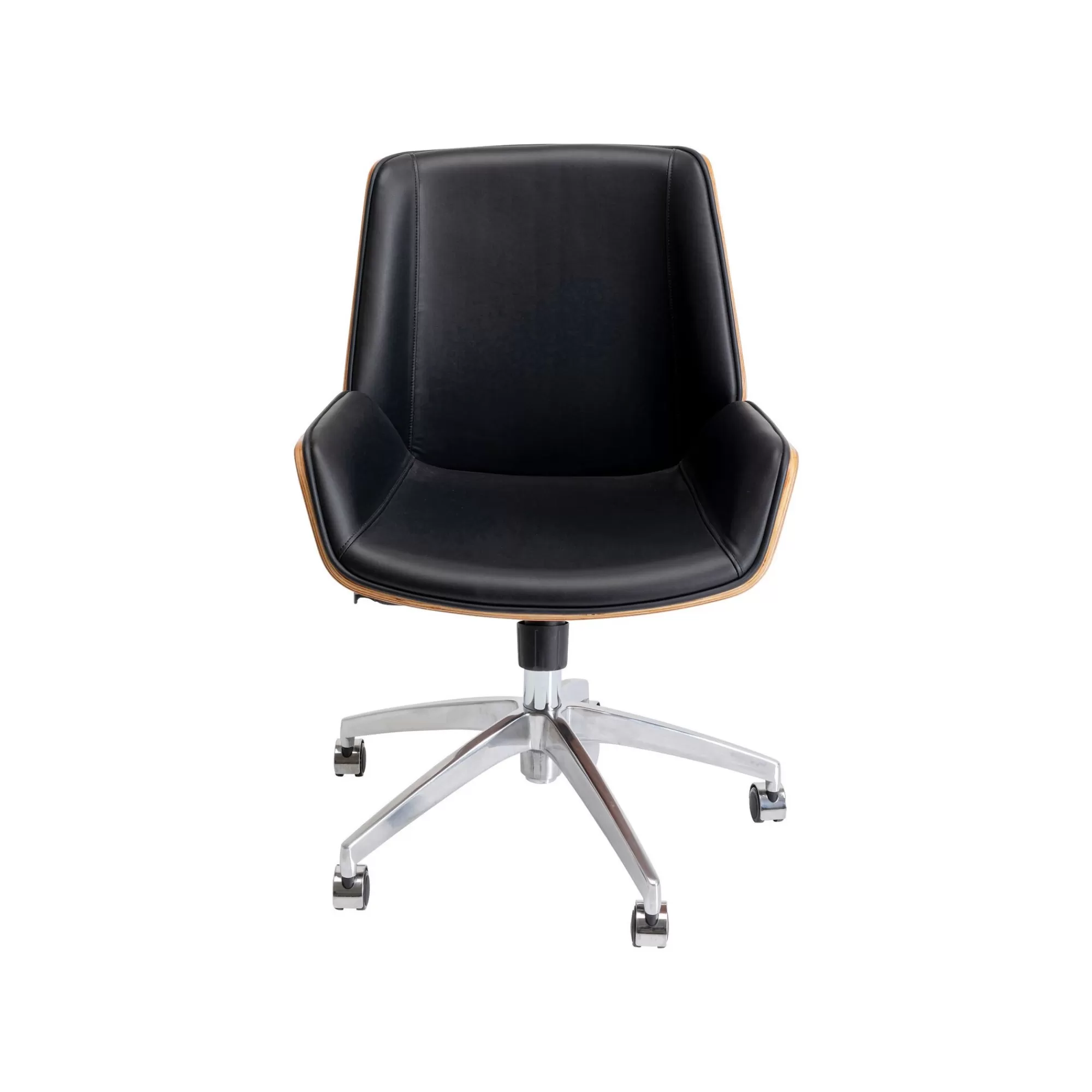 KARE Design Chaise De Bureau Pivotante Rouven Noire ^ Chaise De Bureau