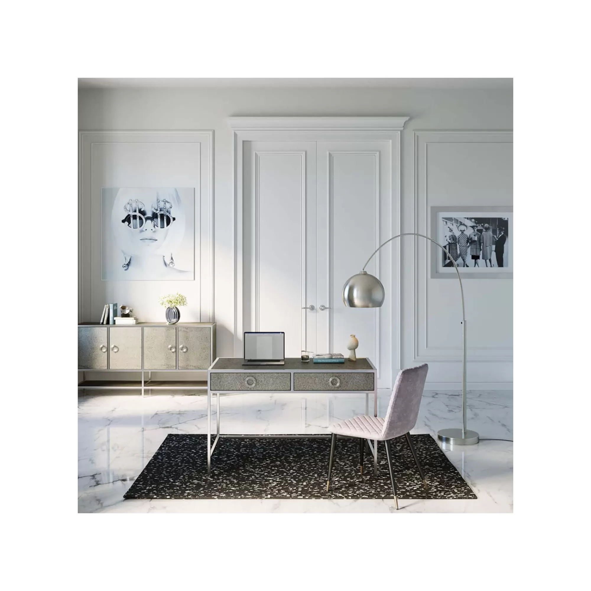 KARE Design Chaise Montmartre Grise ^ Chaise