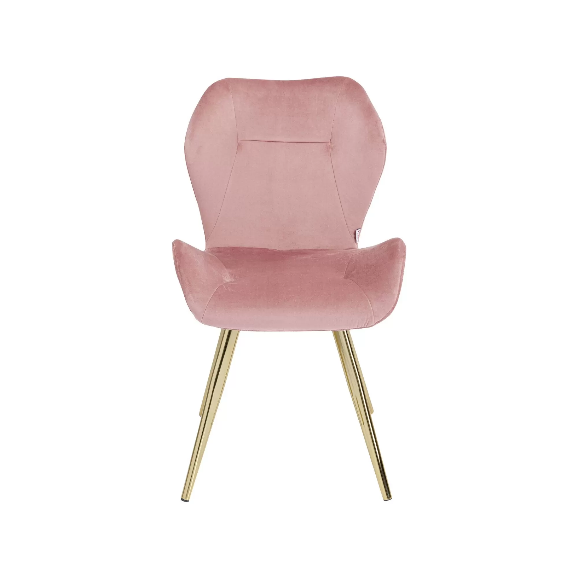 KARE Design Chaise Viva Velours Rose Et Or ^ Chaise