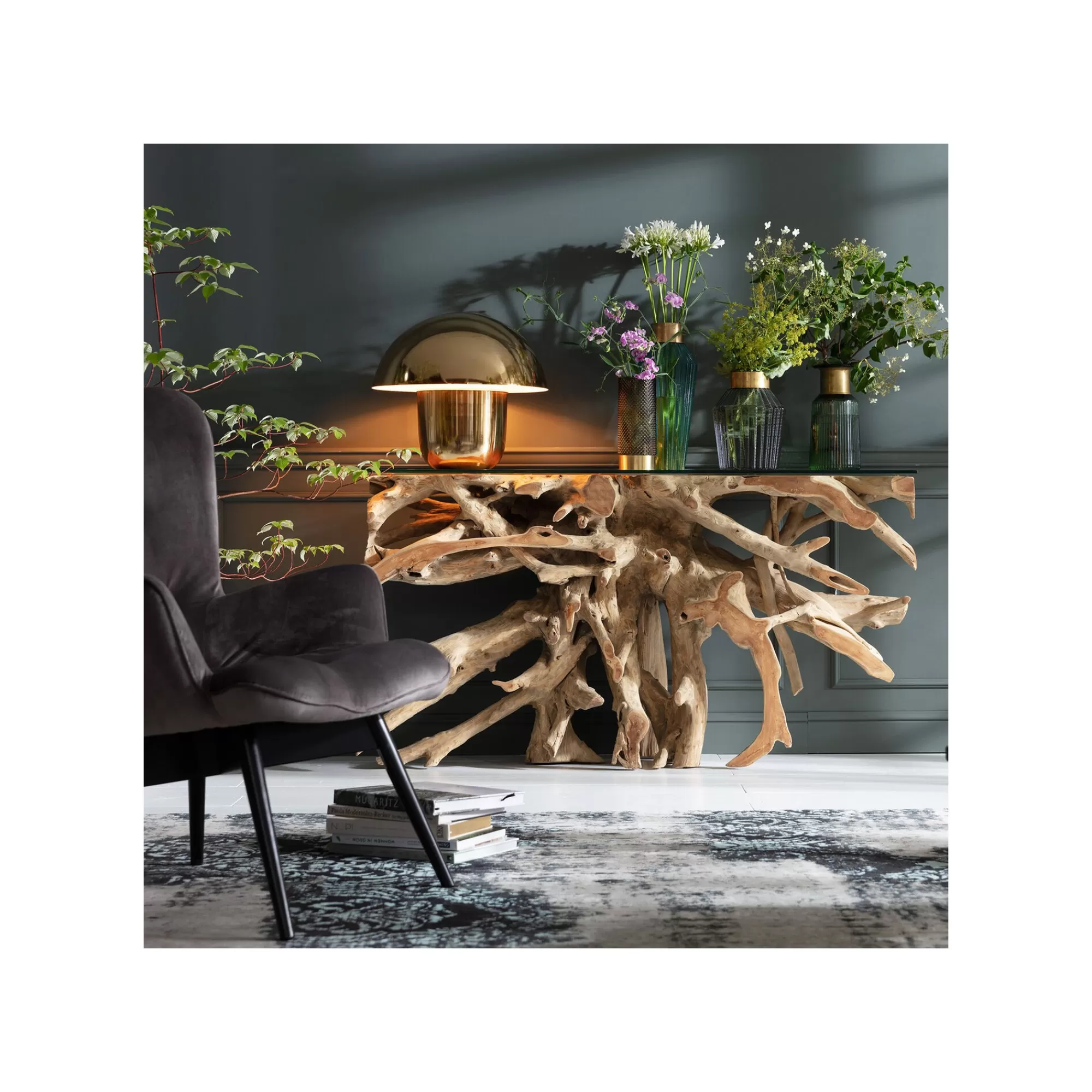 KARE Design Console Roots 150x45cm ^ Console