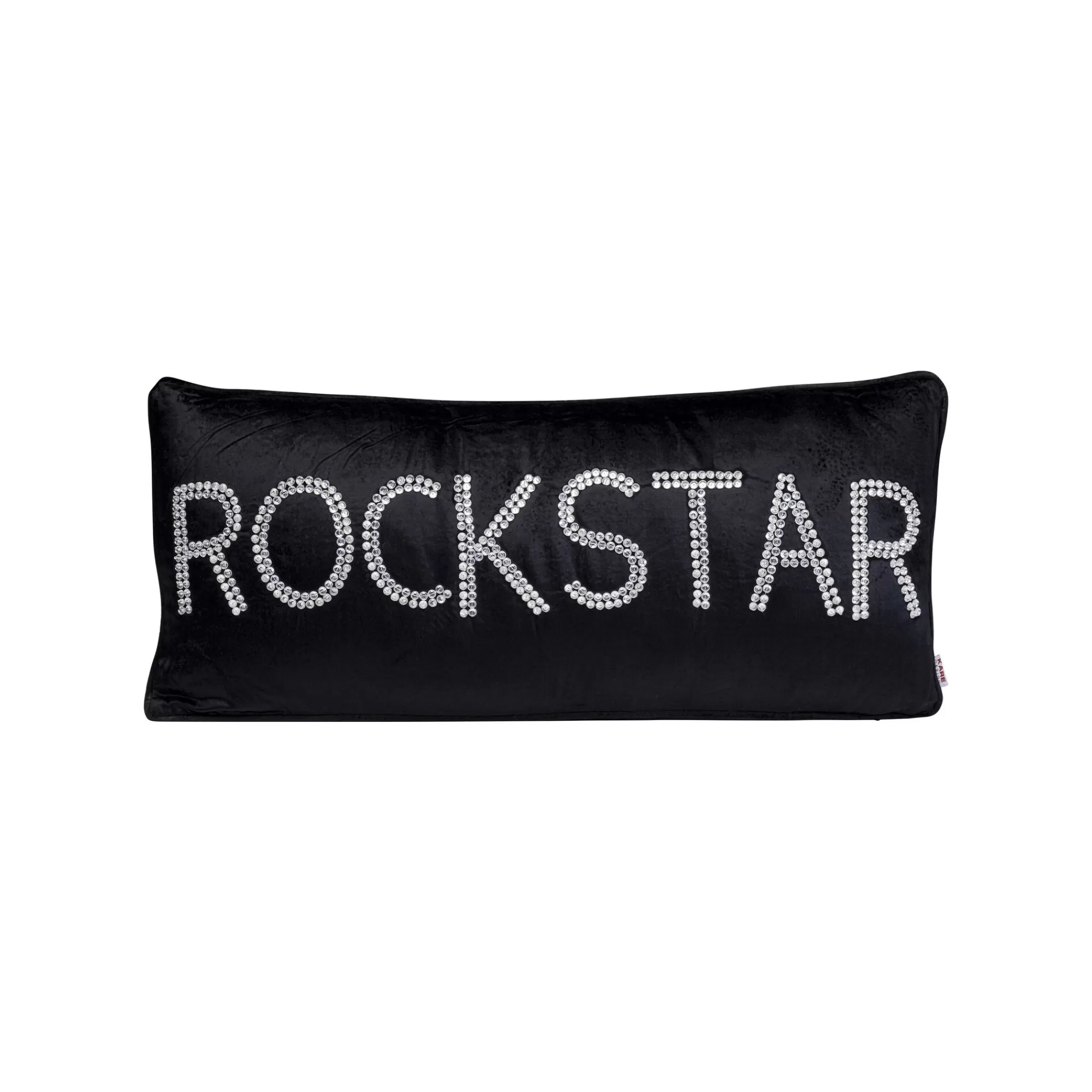 KARE Design Coussin Beads Rockstar Noir ^ Coussin & Plaid