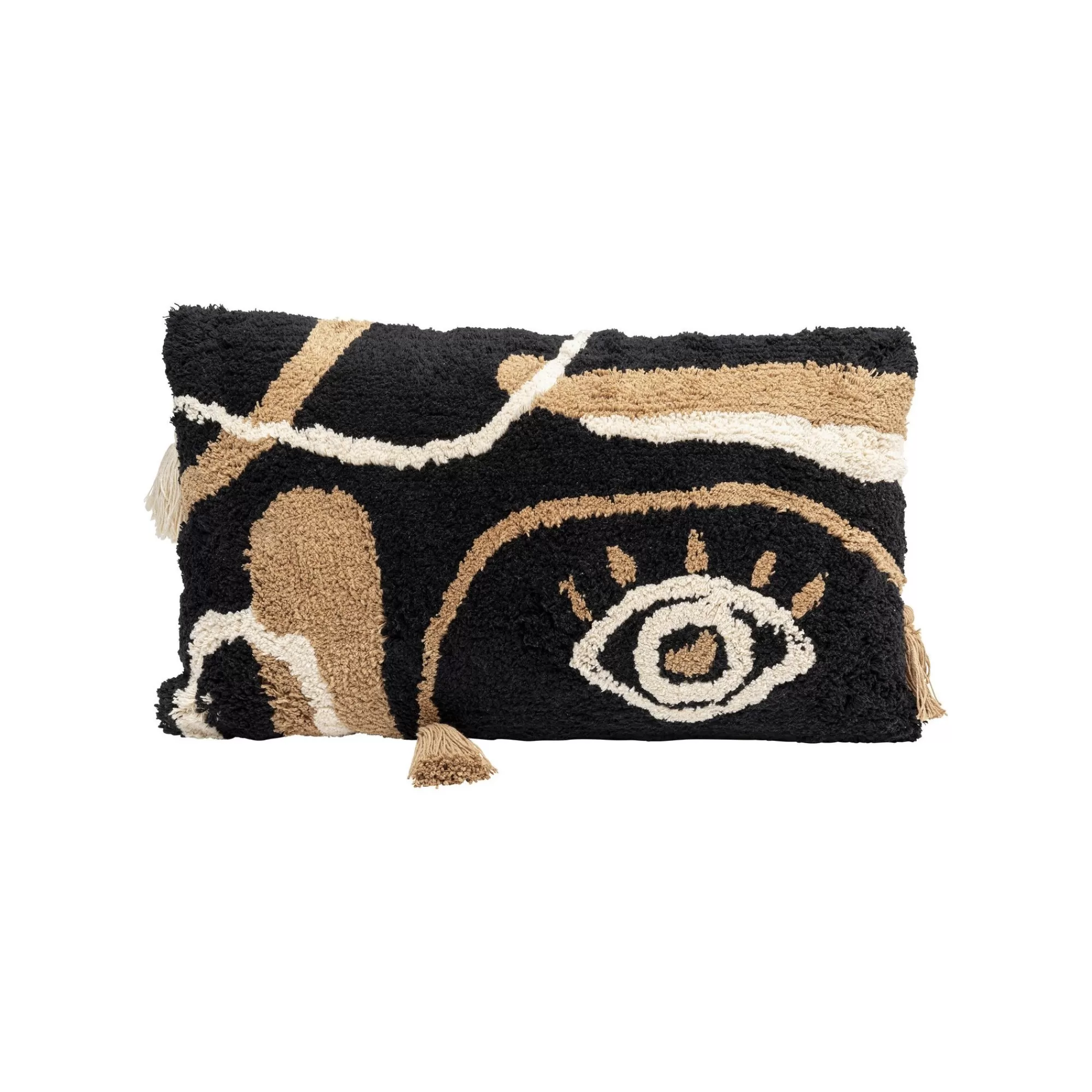 KARE Design Coussin Blink Oeil Noir ^ Coussin & Plaid