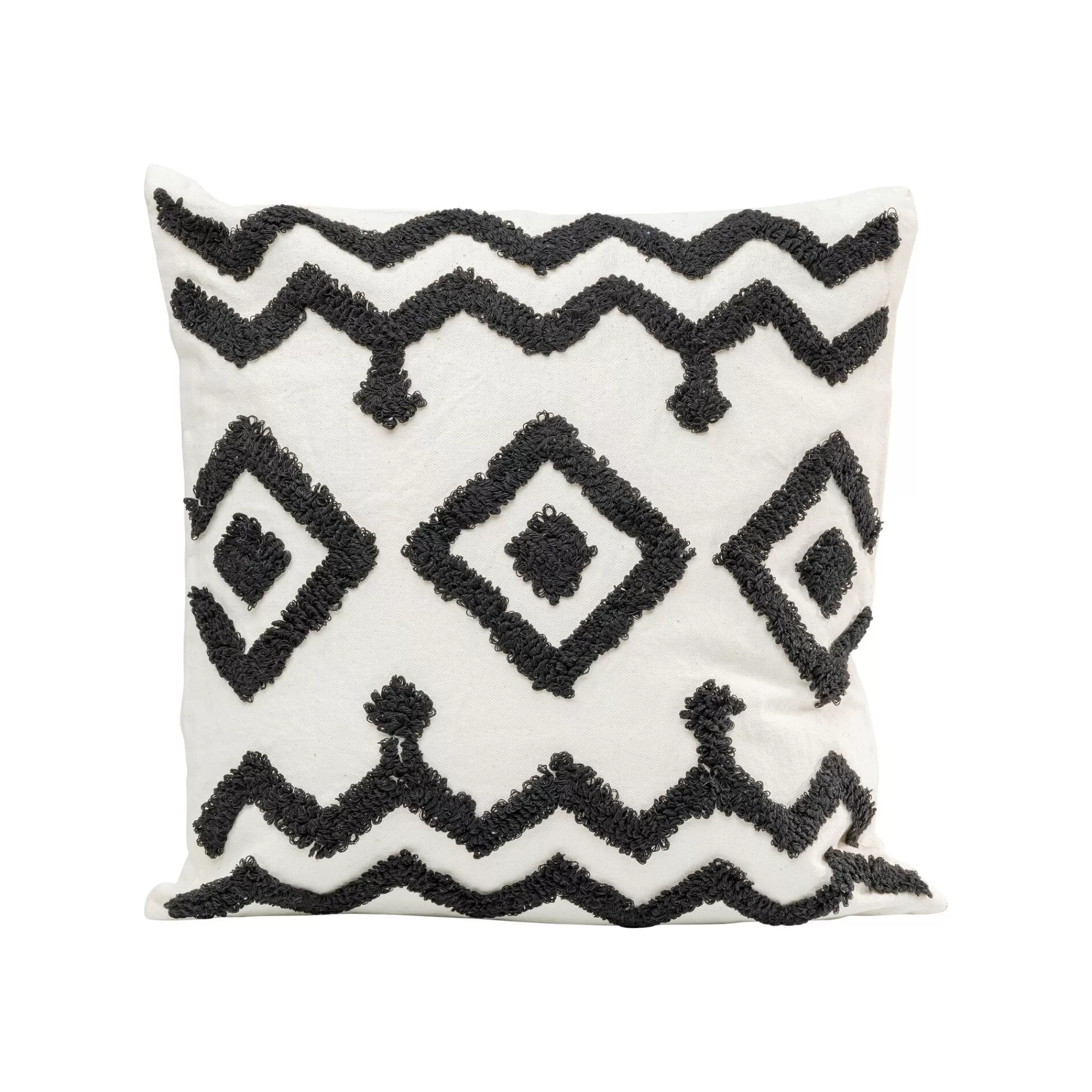 KARE Design Coussin Chevrons Noirs ^ Coussin & Plaid