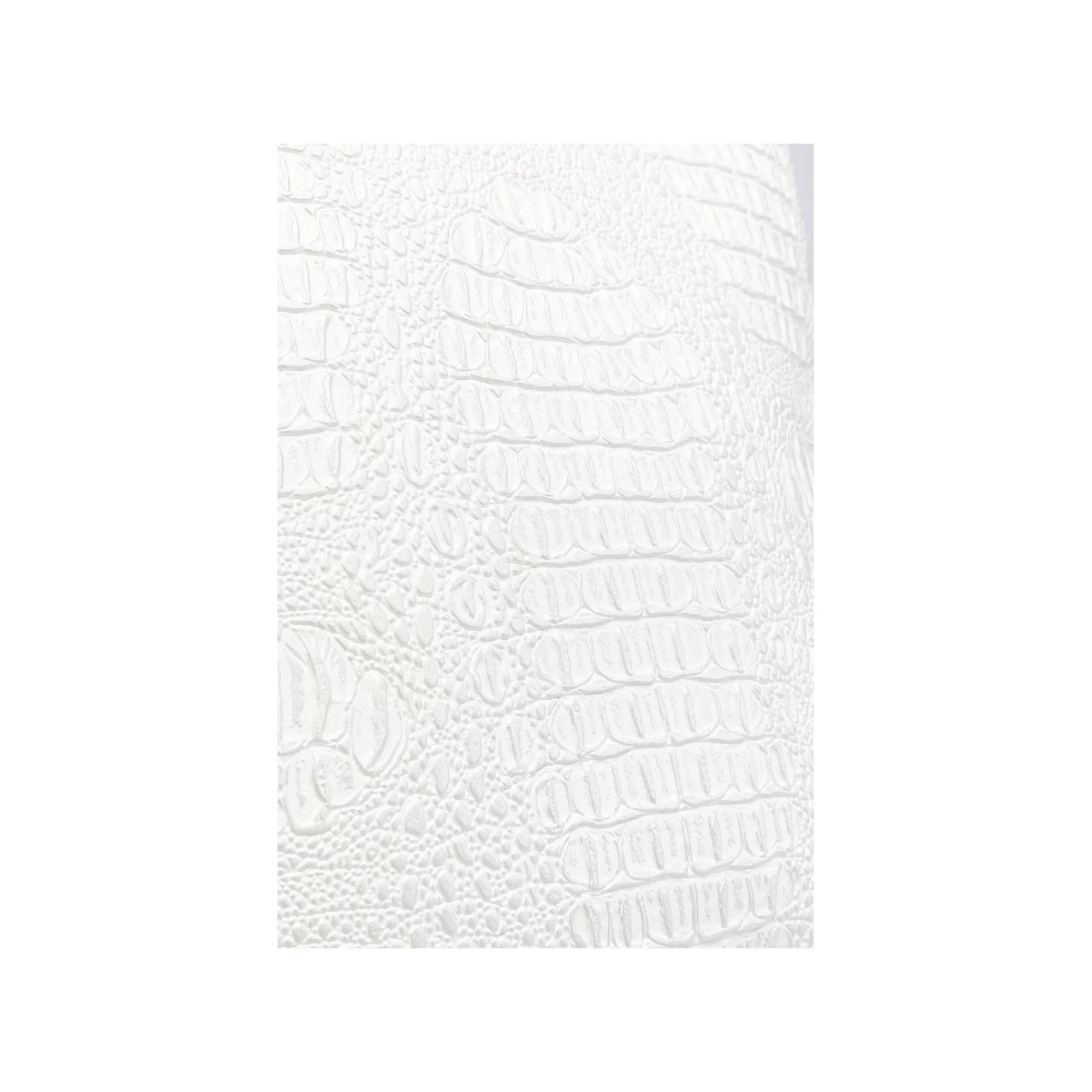 KARE Design Coussin Croco Blanc ^ Coussin & Plaid