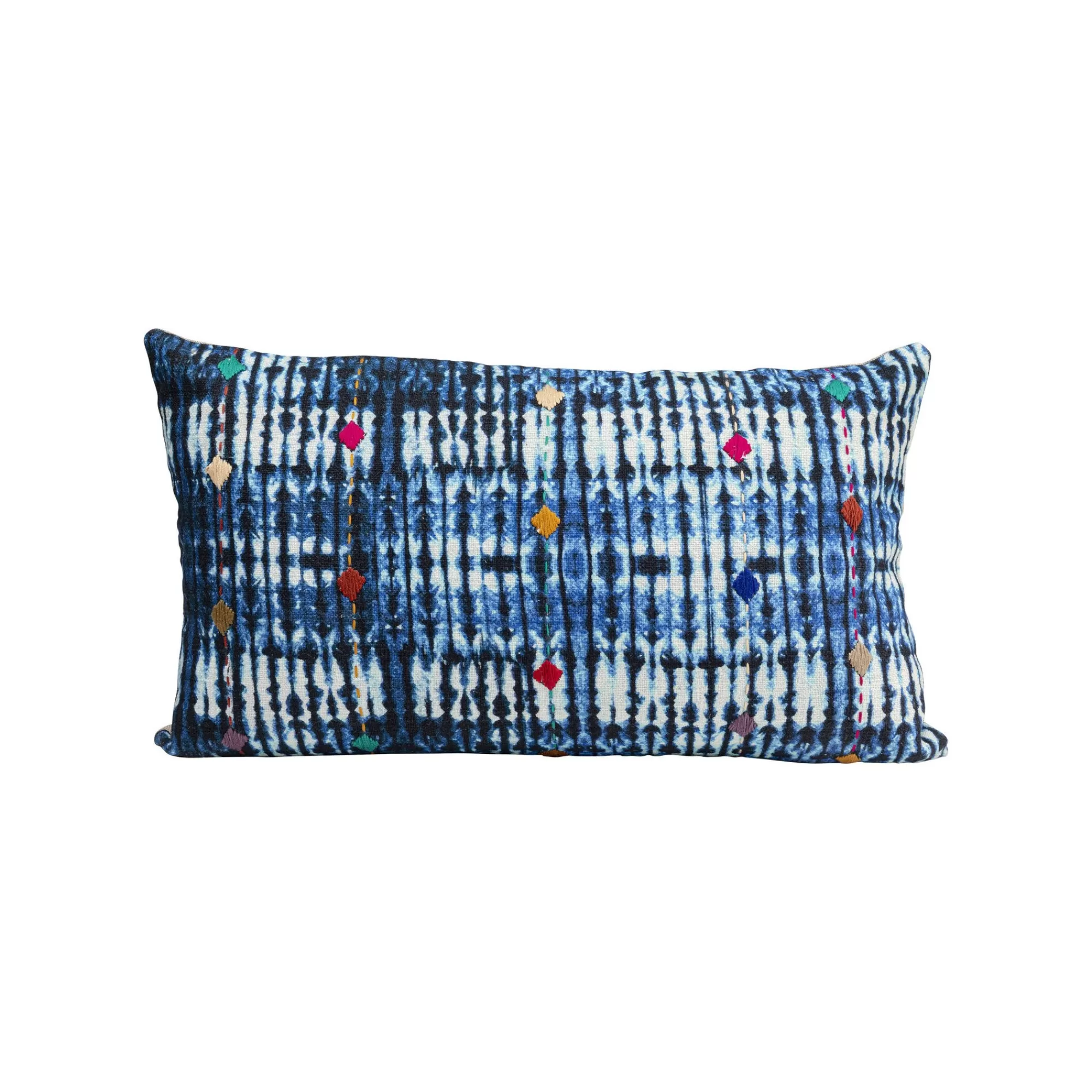 KARE Design Coussin Desna Bleu ^ Coussin & Plaid