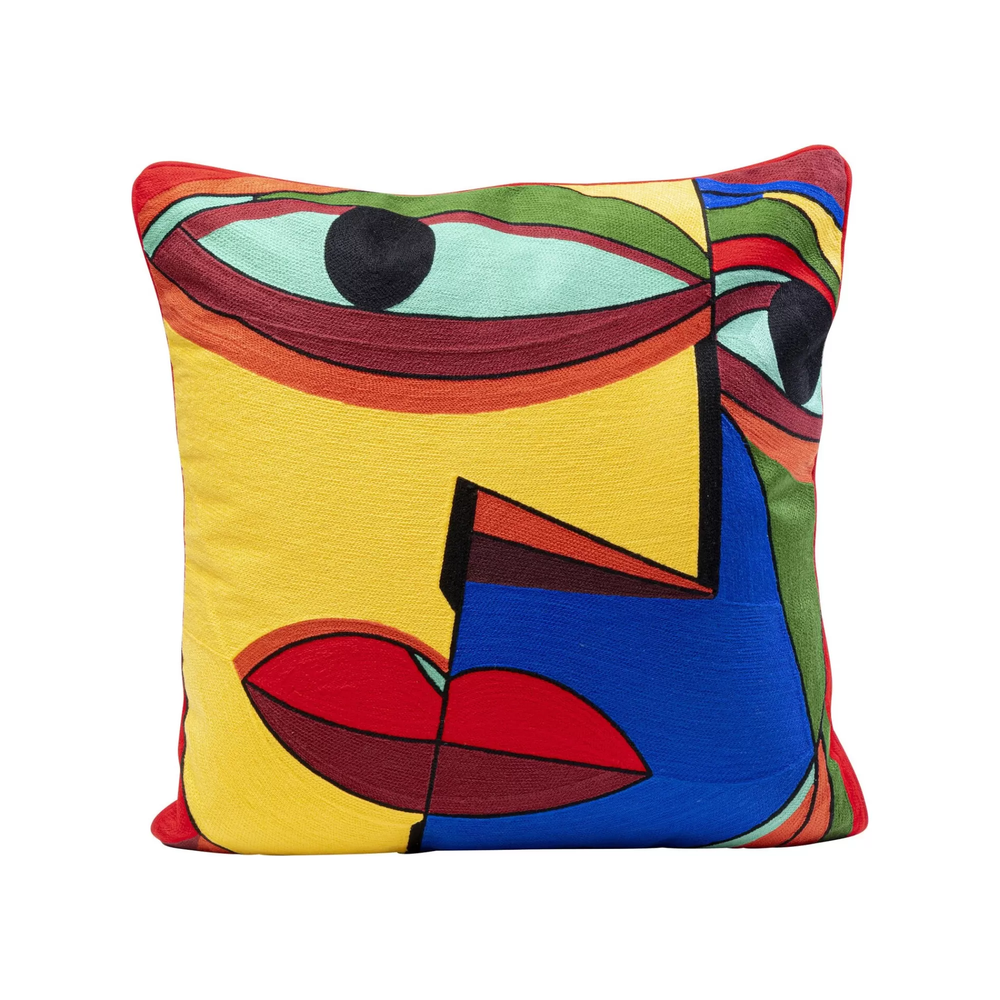 KARE Design Coussin Faccia Arte Droite ^ Coussin & Plaid