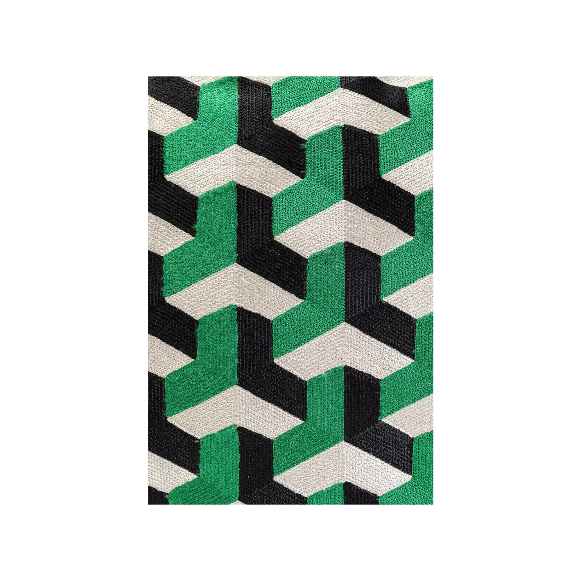 KARE Design Coussin Scale Vert ^ Coussin & Plaid