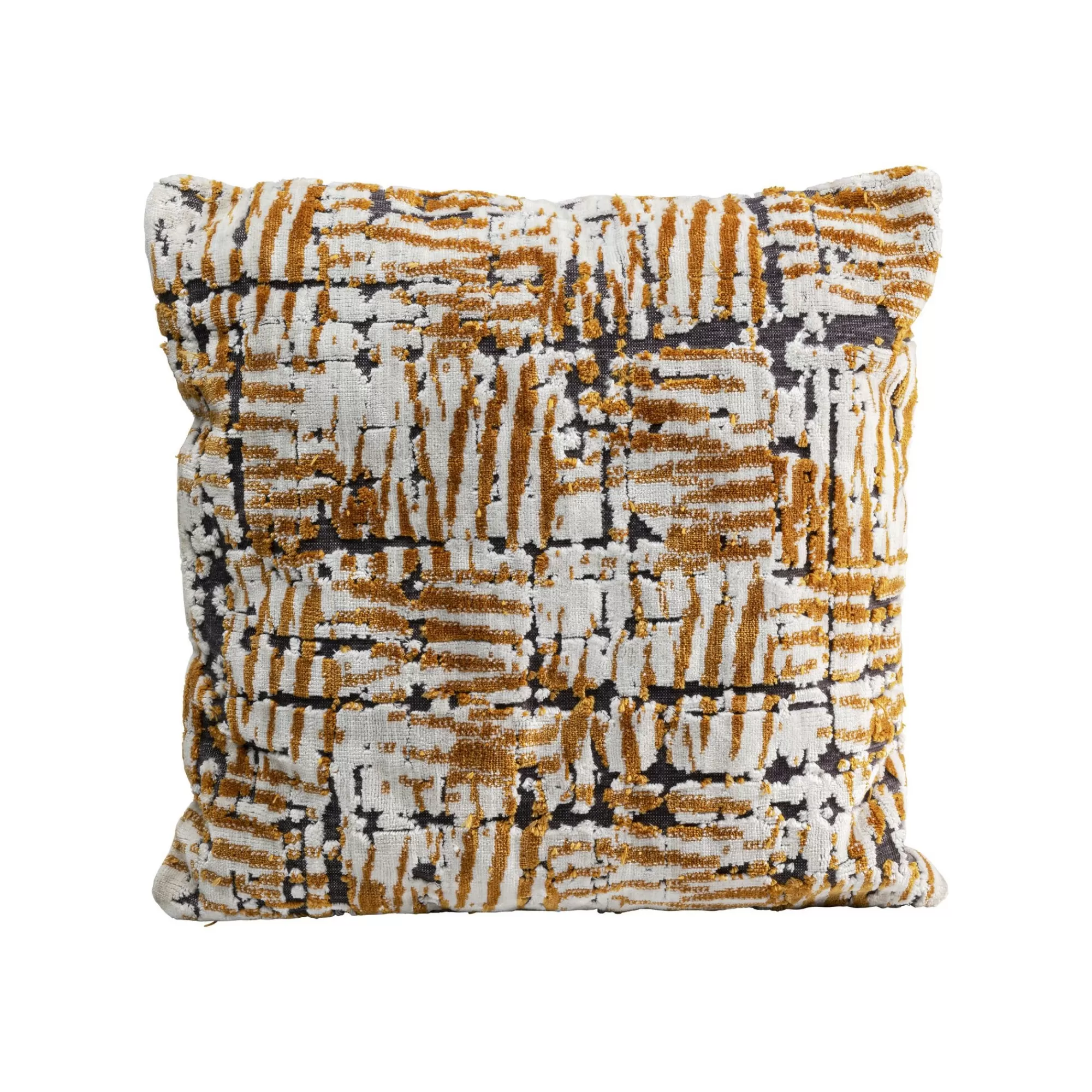 KARE Design Coussin Scratched Ocre ^ Coussin & Plaid