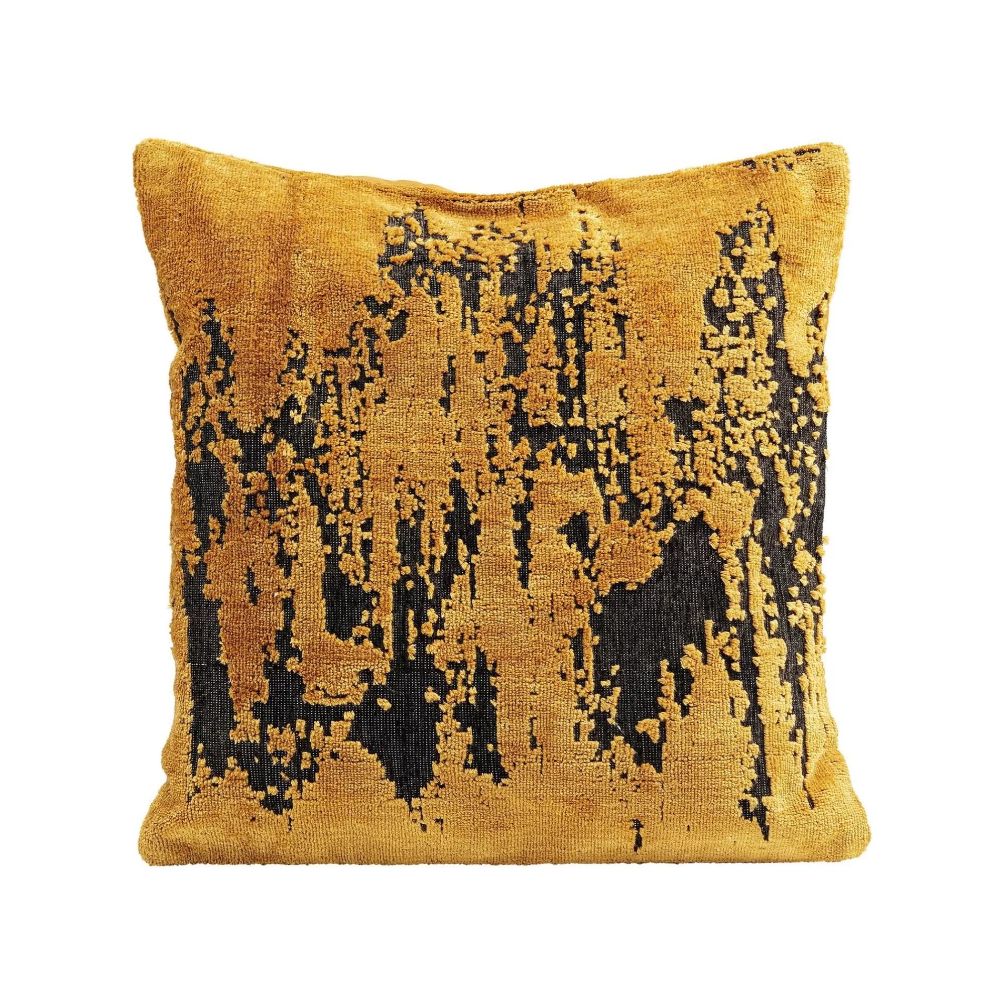 KARE Design Coussin Silja Ocre Et Noir ^ Coussin & Plaid