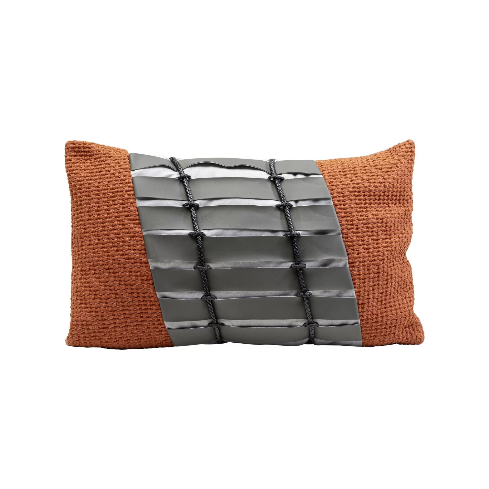 KARE Design Coussin Tyre Gris Et Marron ^ Coussin & Plaid