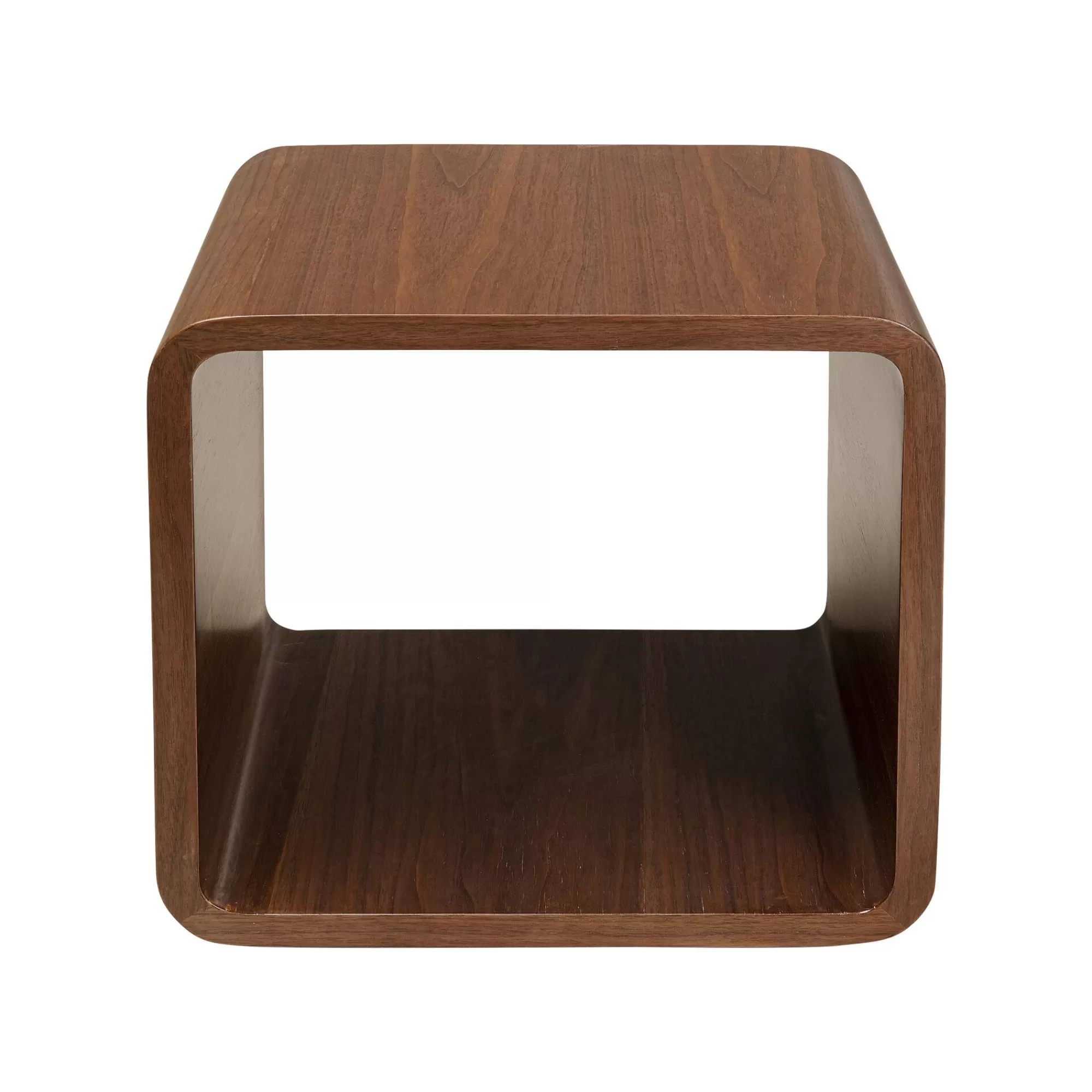 KARE Design Cube Lounge Noyer ^ Table D'Appoint & De Chevet