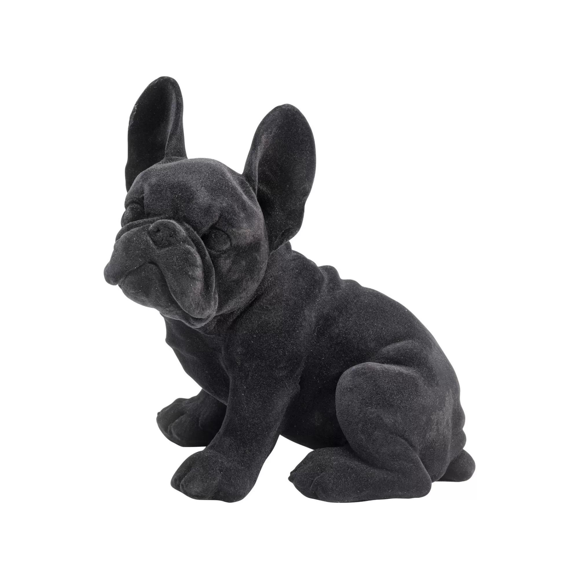 KARE Design Déco Bouledogue Noir ^ Déco