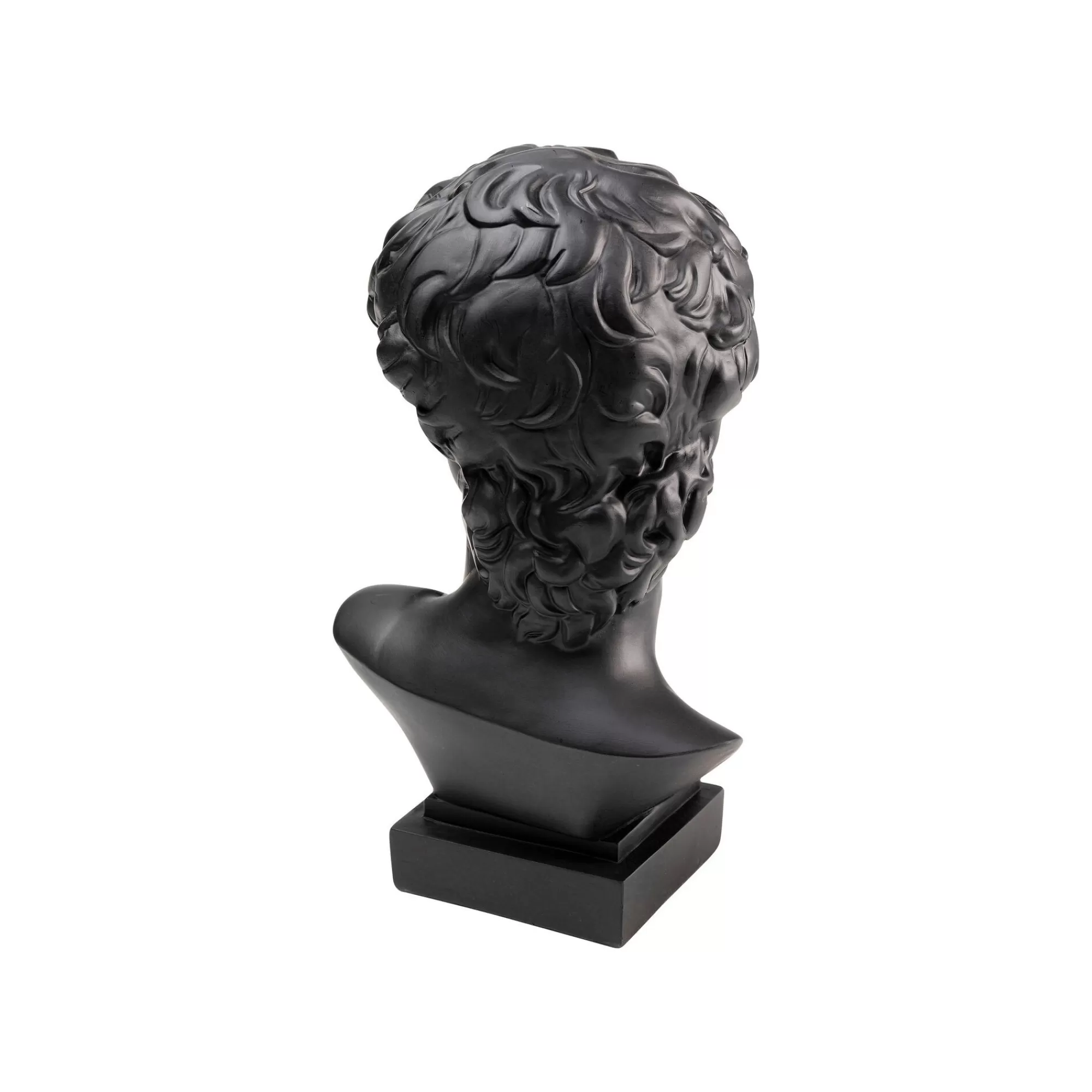 KARE Design Déco Buste Homme Noir Profil Masque Doré ^ Déco