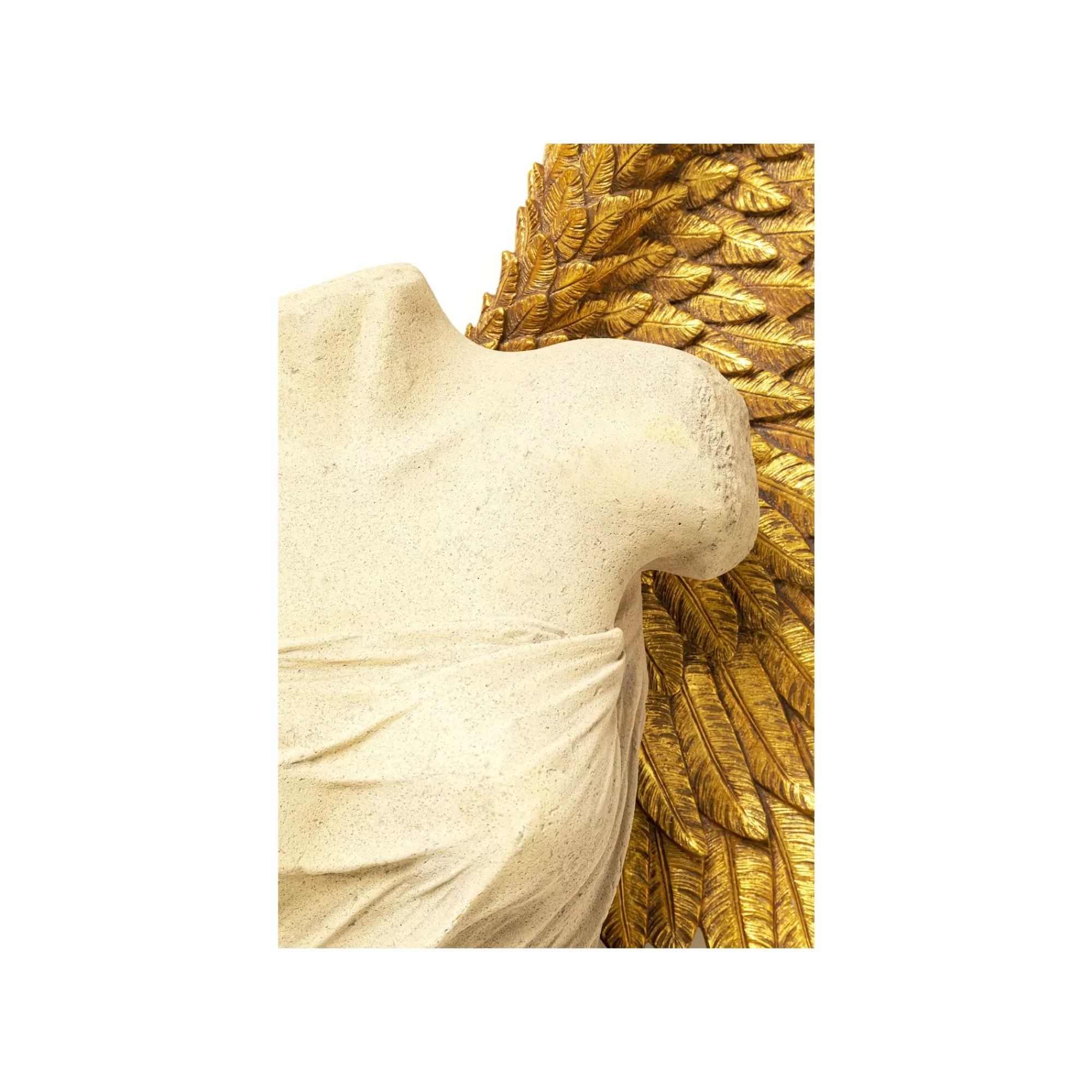 KARE Design Déco Murale Buste Femme Ailes Dorées 203x140cm ^ Déco Murale