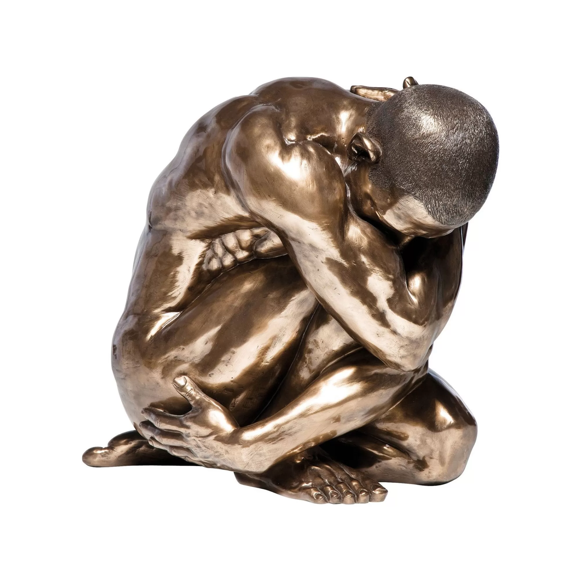 KARE Design Déco Nude Man Hug Bronze ^ Déco