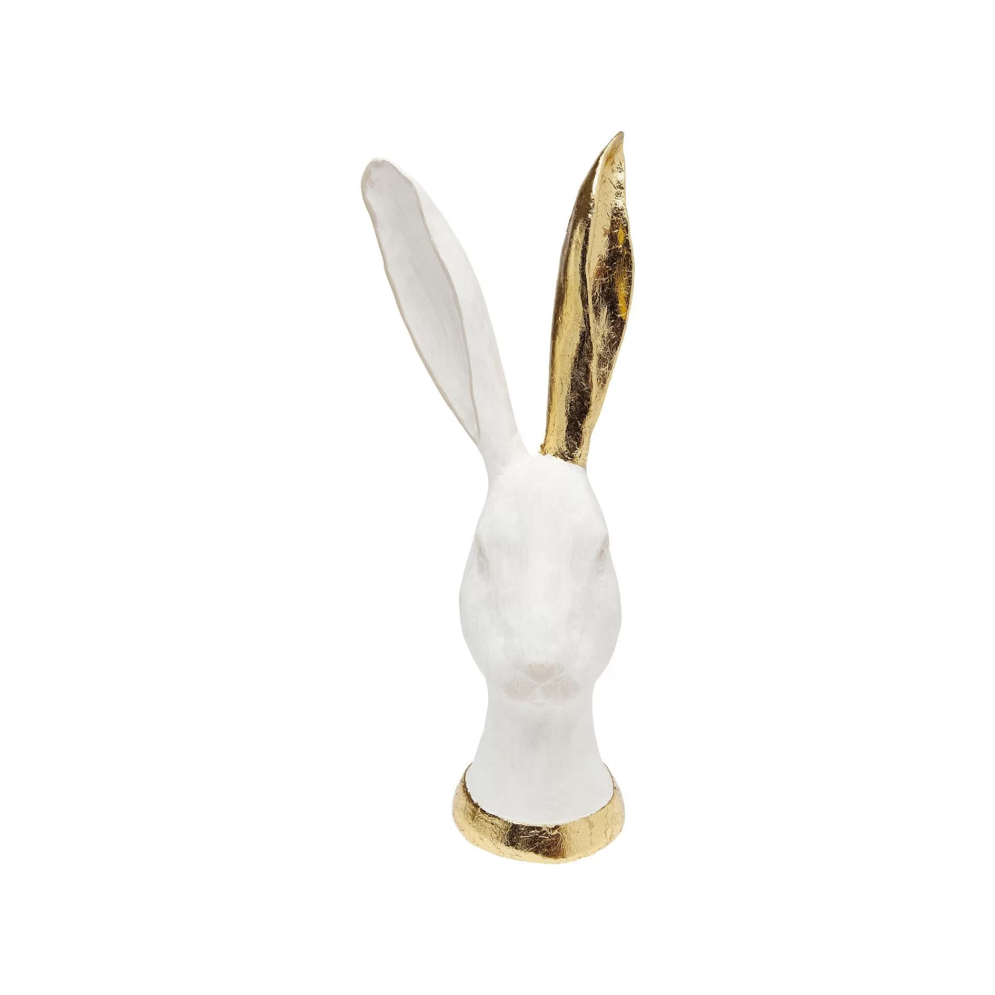 KARE Design Déco Tête De Lapin Blanc Et Doré 30cm ^ Déco