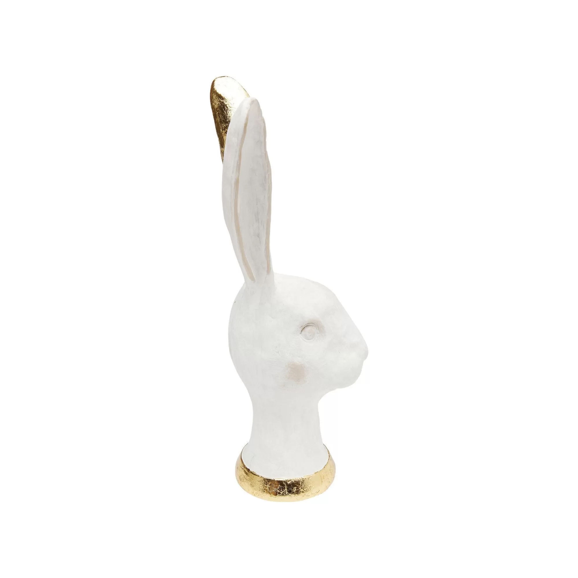 KARE Design Déco Tête De Lapin Blanc Et Doré 30cm ^ Déco