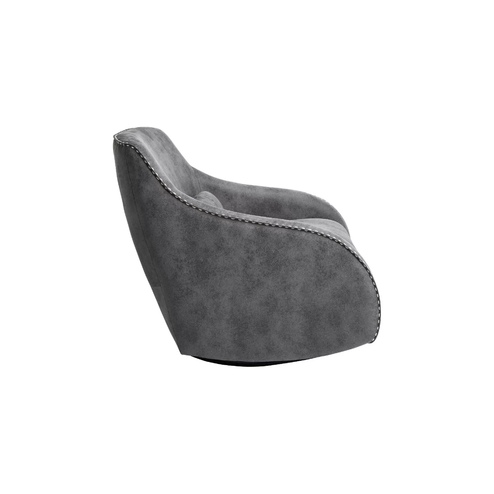 KARE Design Fauteuil à Bascule Swing Ritmo Vintage Gris ^ Fauteuil