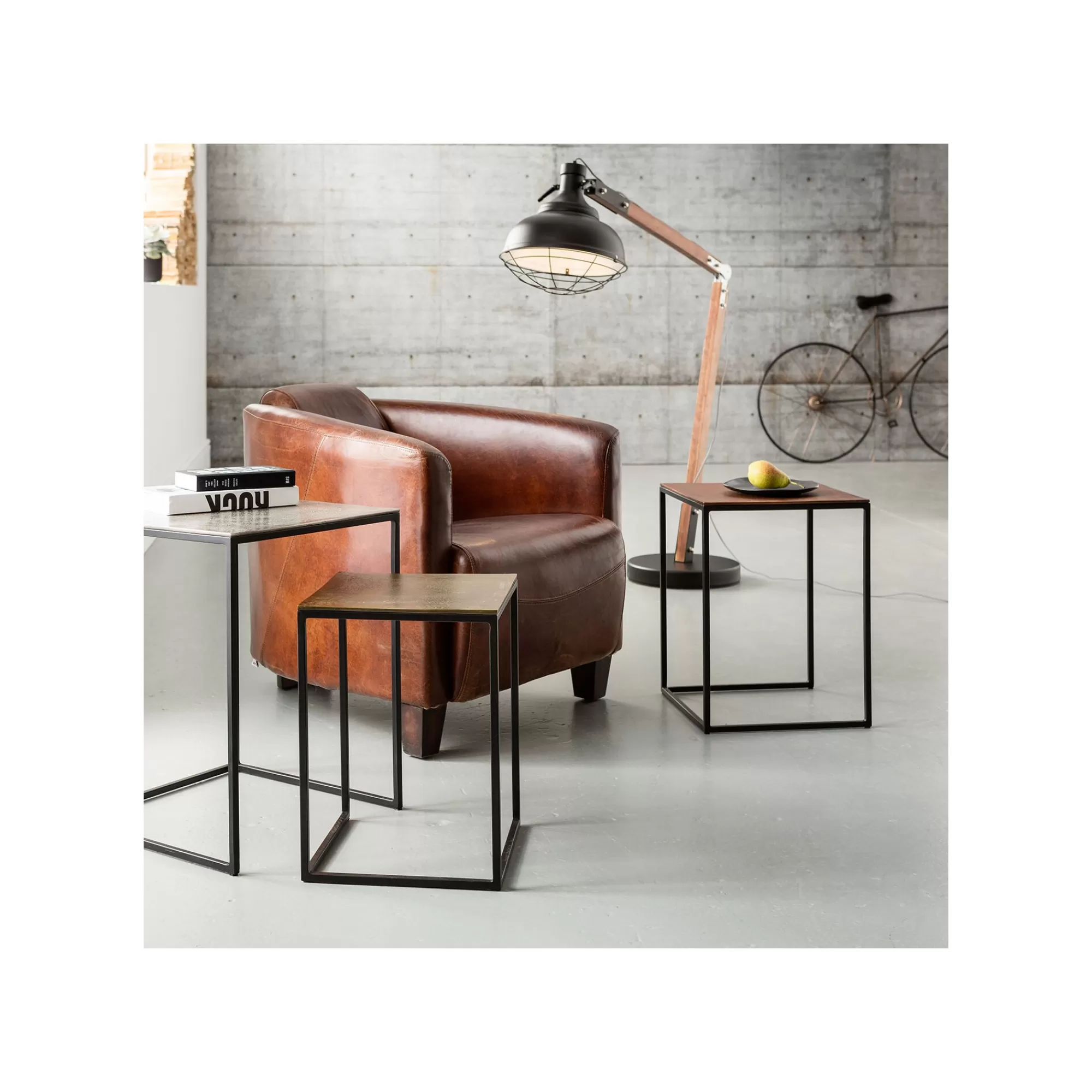 KARE Design Fauteuil Cigar Lounge Cuir Vintage ^ Fauteuil