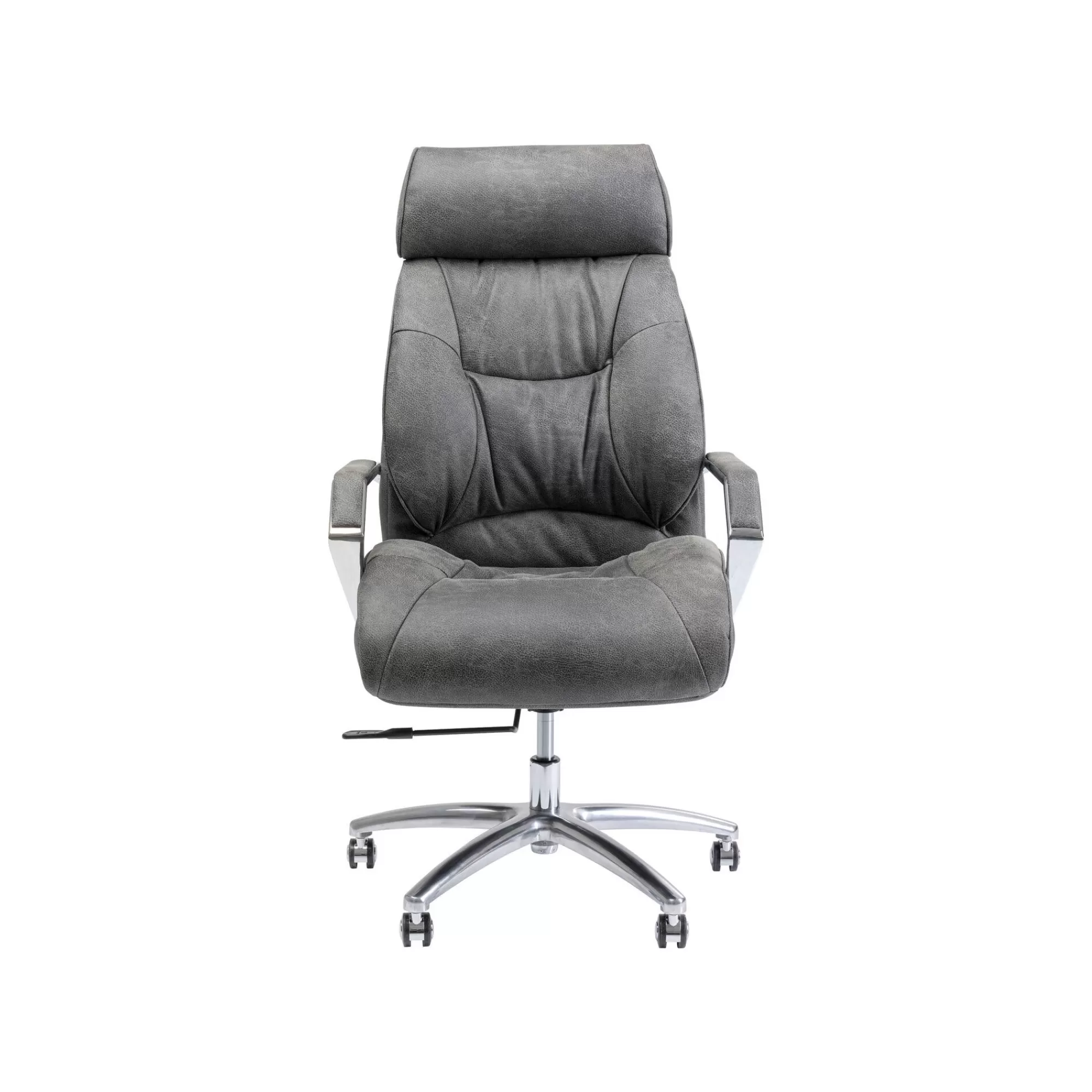 KARE Design Fauteuil De Bureau Cigar Lounge Gris ^ Chaise De Bureau