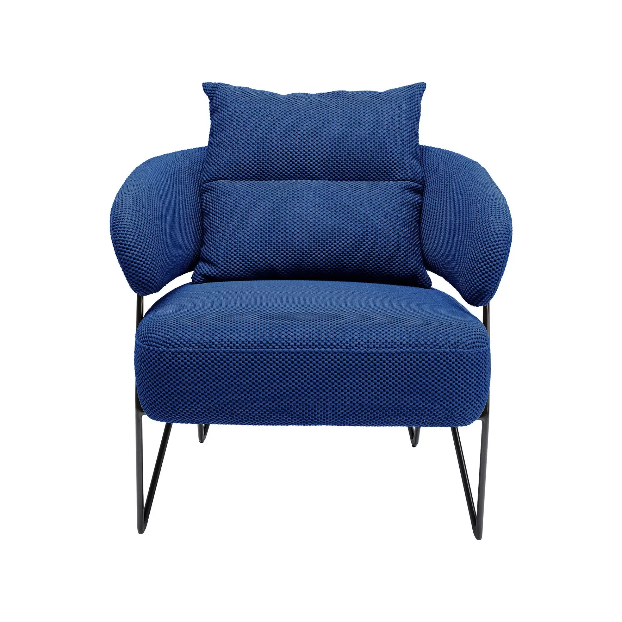 KARE Design Fauteuil Peppo Bleu ^ Fauteuil