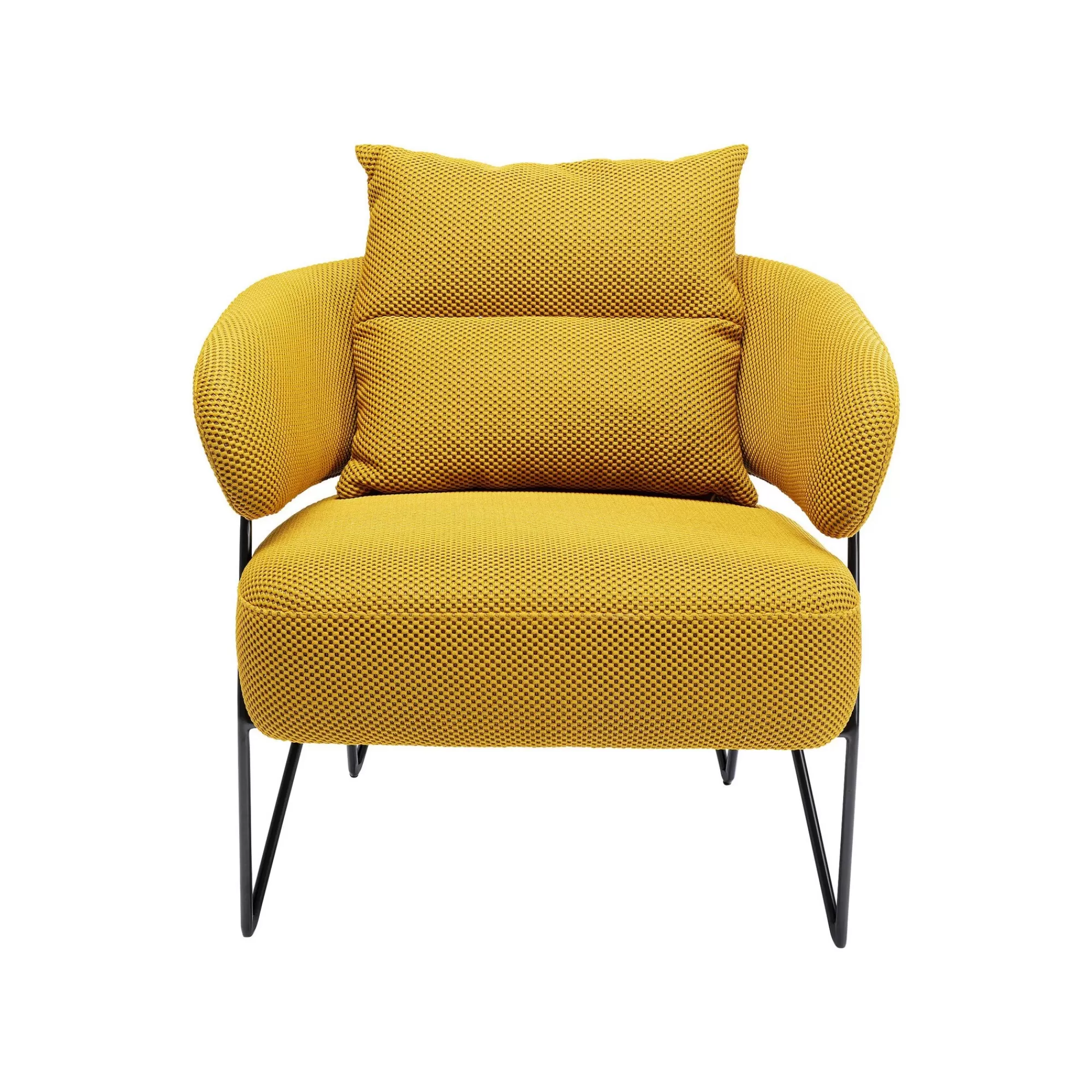 KARE Design Fauteuil Peppo Jaune ^ Fauteuil