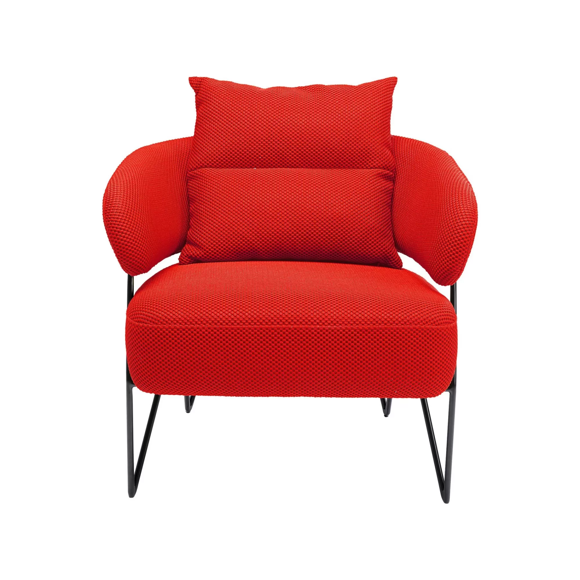 KARE Design Fauteuil Peppo Rouge ^ Fauteuil