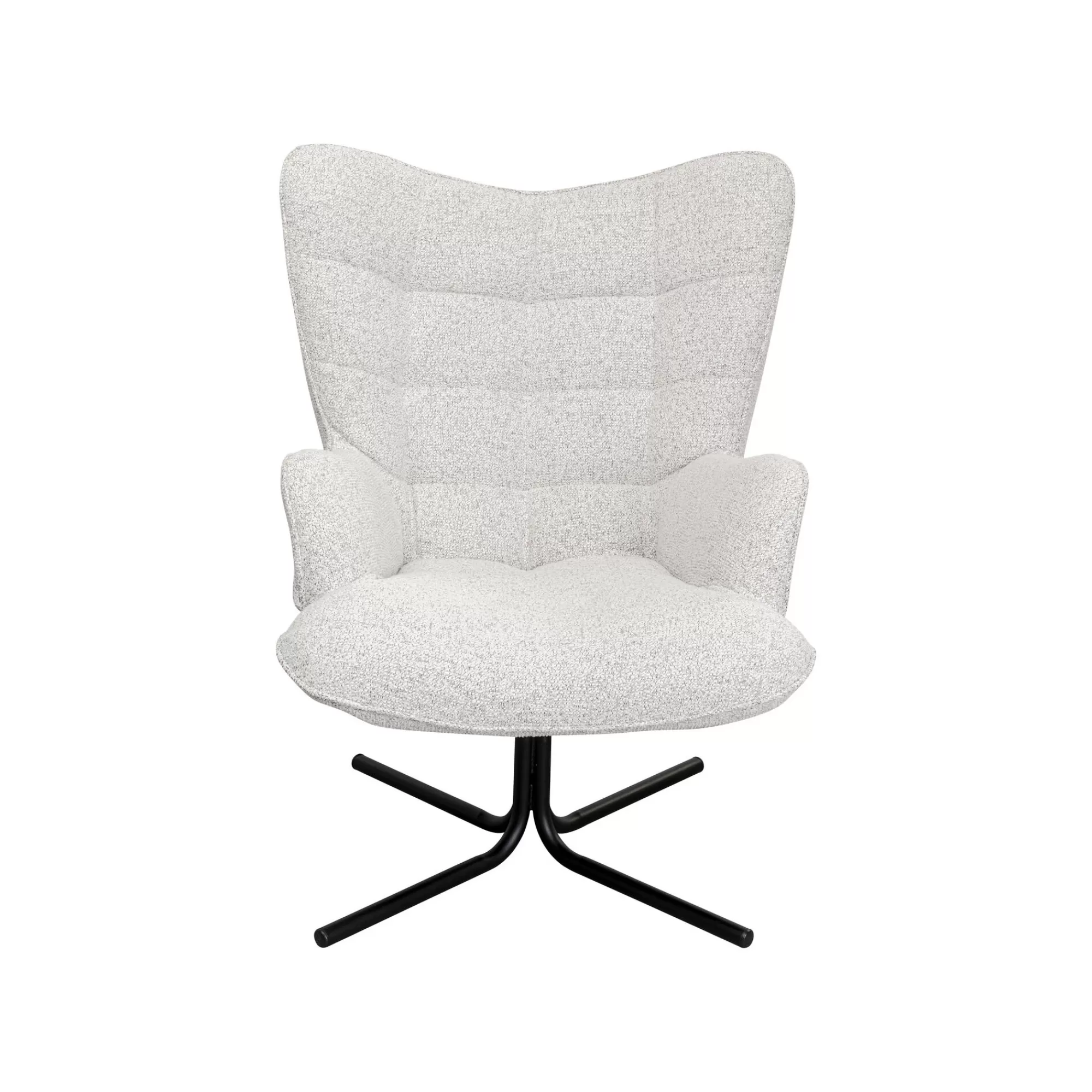 KARE Design Fauteuil Pivotant Oscar Gris ^ Fauteuil