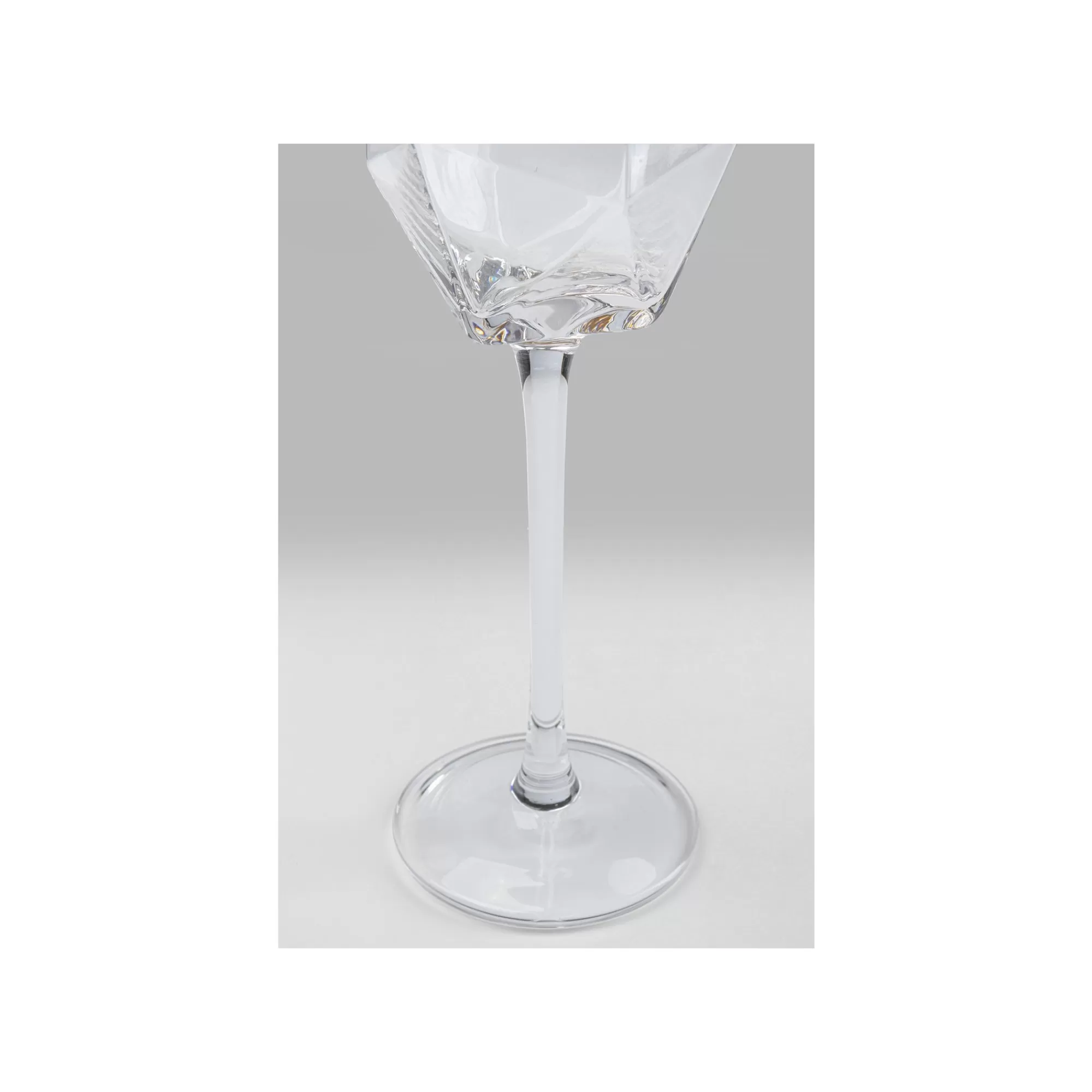 KARE Design Flûtes à Champagne Diamond Doré Set De 4 ^ Vaisselle