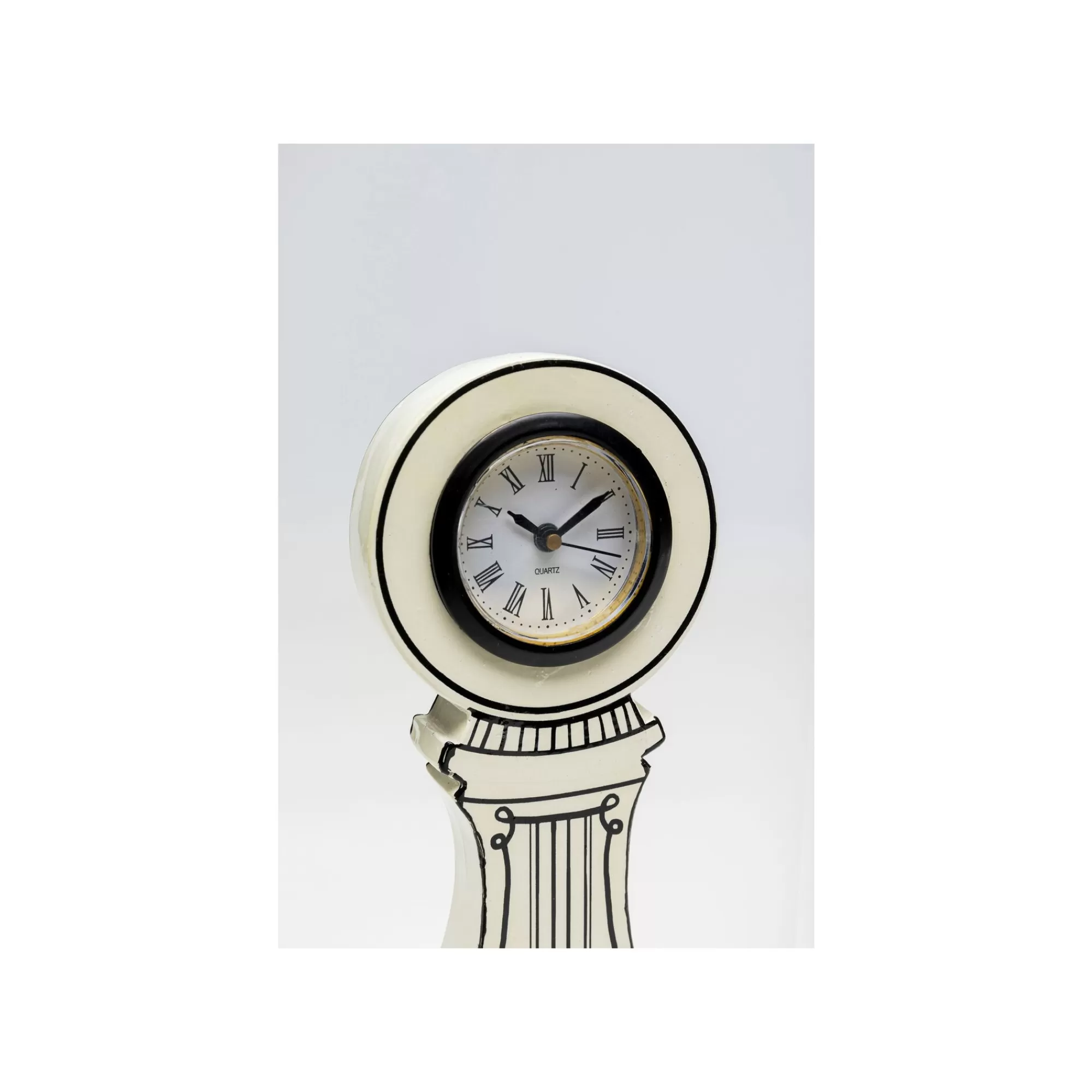 KARE Design Horloge De Table Favola Blanche Et Noire ^ Horloge