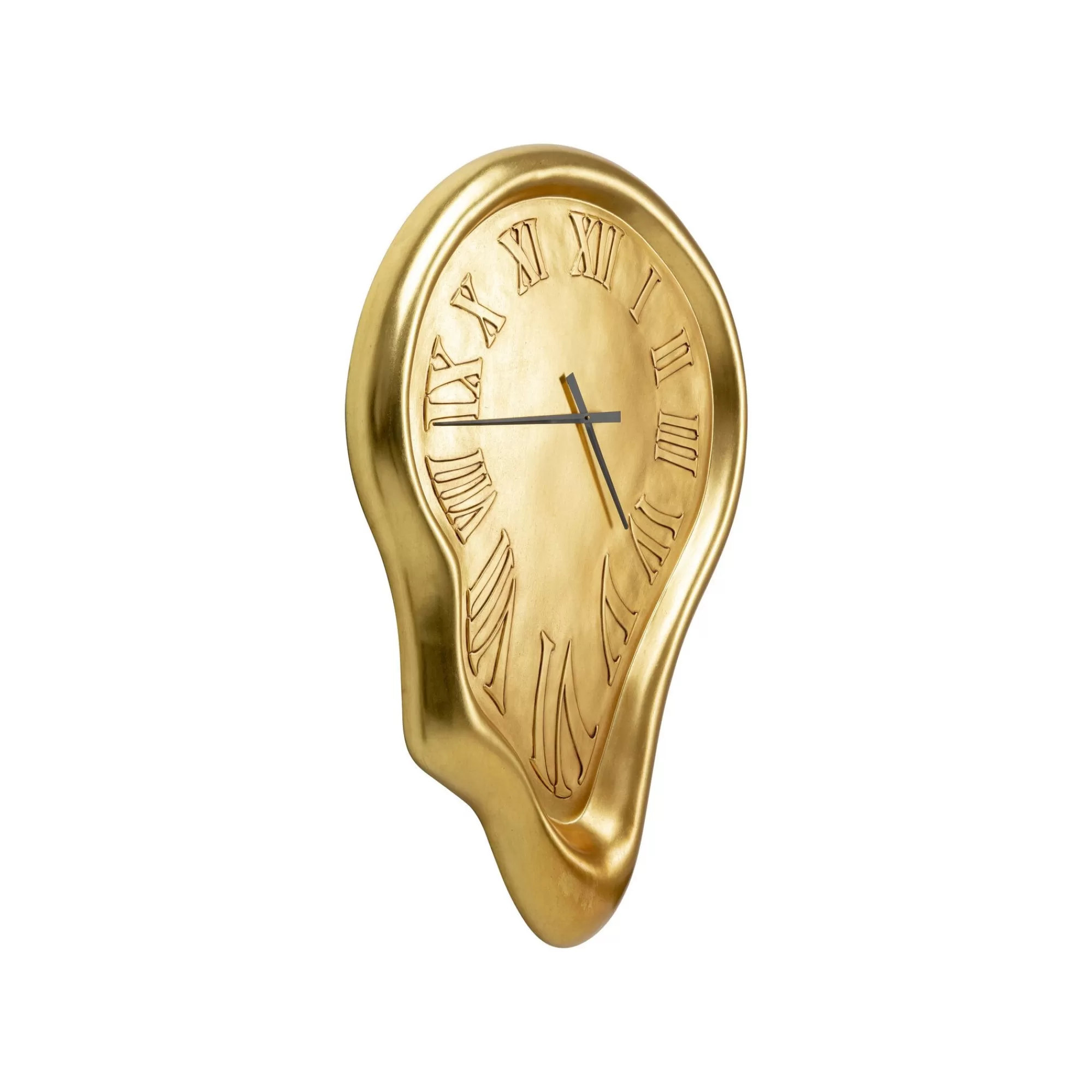 KARE Design Horloge Murale Big Drop Dorée 92x127cm ^ Horloge