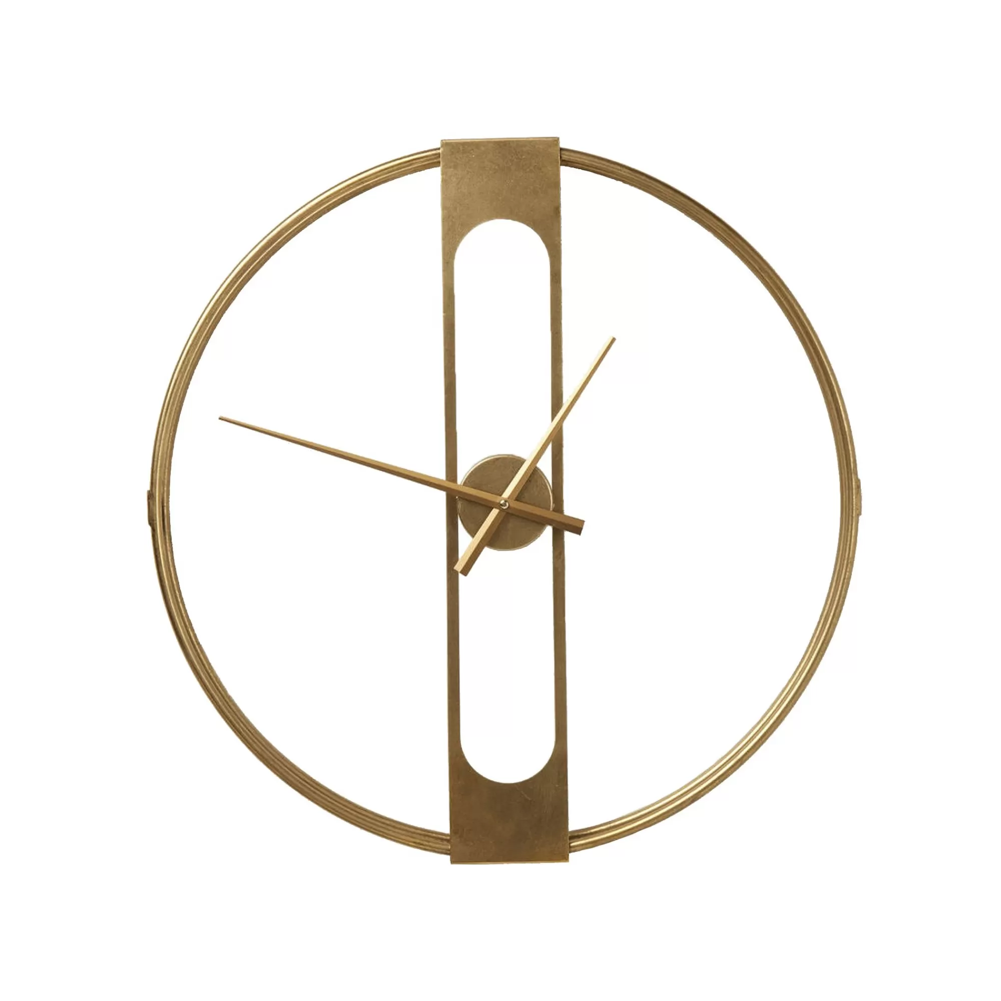 KARE Design Horloge Murale Clip Dorée ^ Horloge