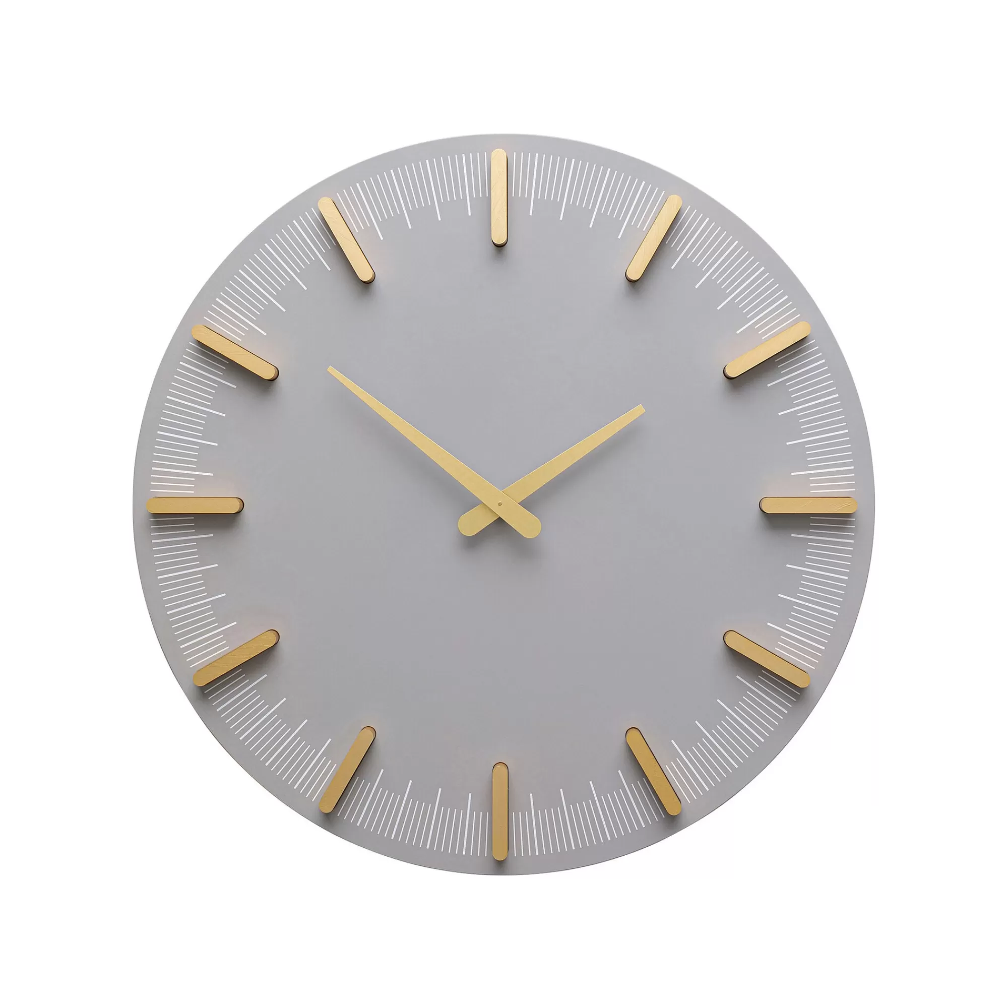 KARE Design Horloge Murale John Grise 40cm ^ Horloge