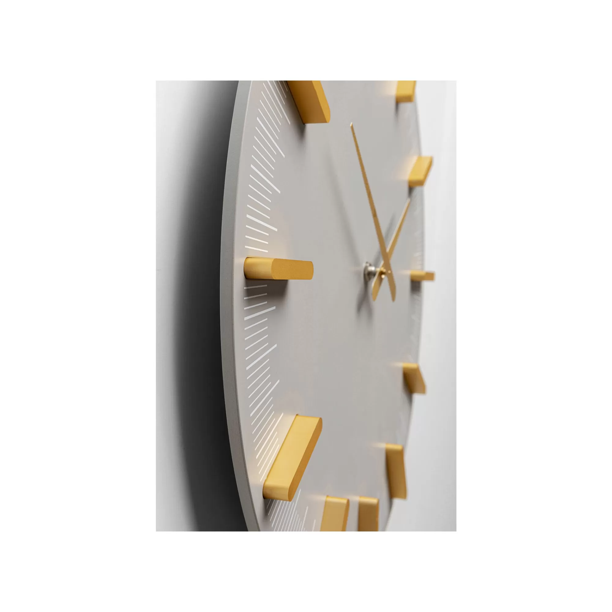 KARE Design Horloge Murale John Grise 40cm ^ Horloge