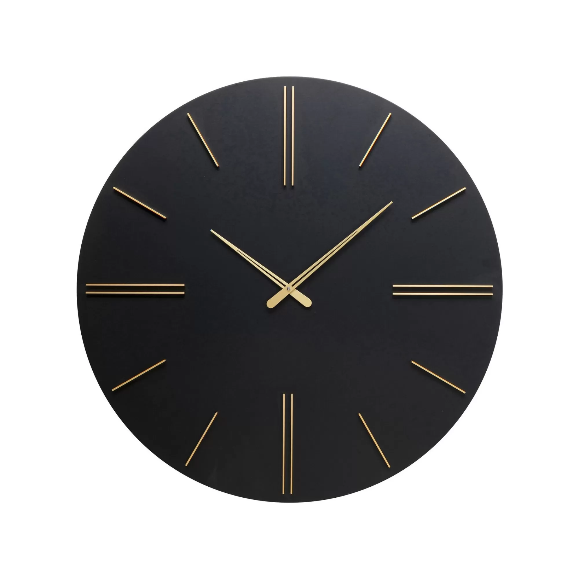 KARE Design Horloge Murale Luca Noire 70cm ^ Horloge