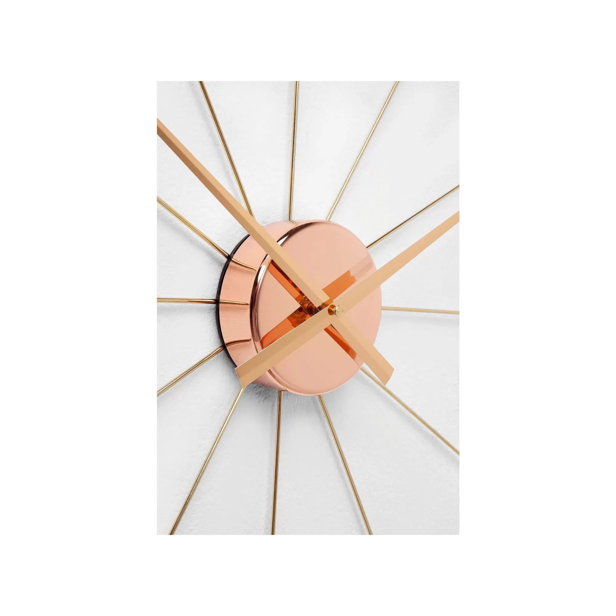 KARE Design Horloge Murale Umbrella Or Rose ^ Horloge