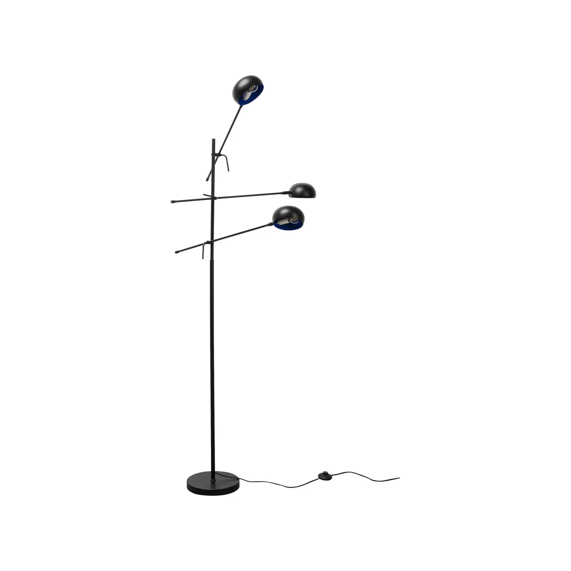 KARE Design Lampadaire Bola Trio 160cm Noir ^ Lampadaire