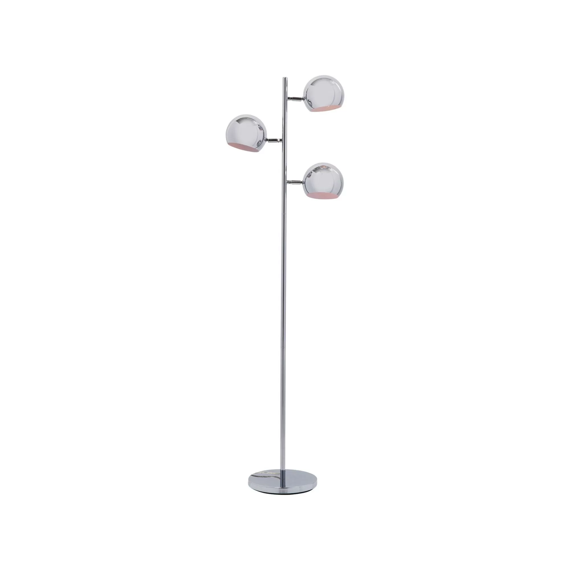 KARE Design Lampadaire Calotta 151cm Chromé ^ Lampadaire