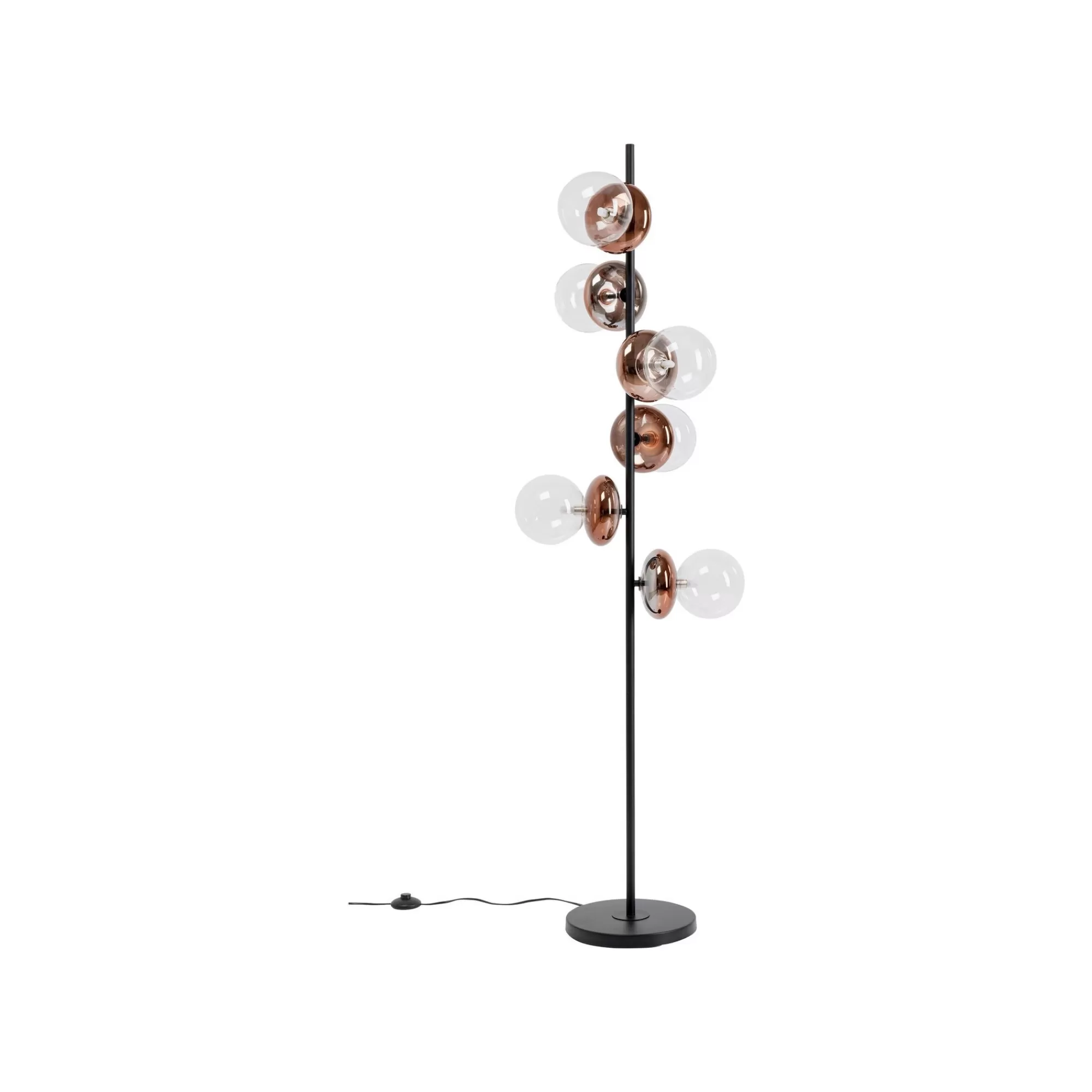 KARE Design Lampadaire Double Bubble Cuivre 165cm ^ Lampadaire