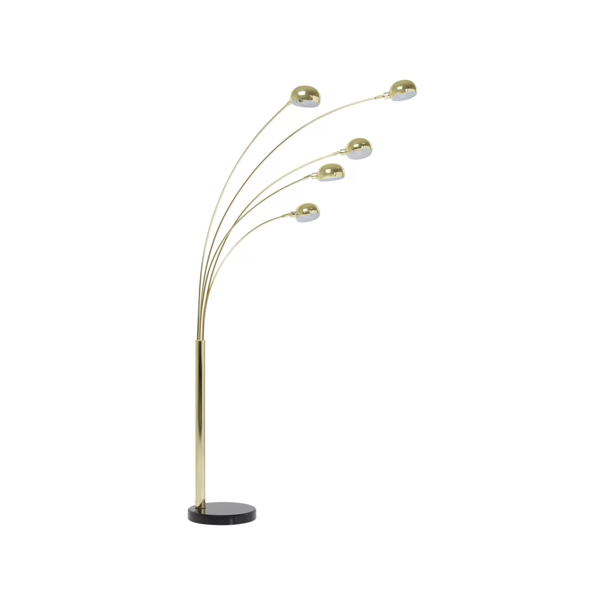 KARE Design Lampadaire Five Fingers 215cm Laiton ^ Lampadaire