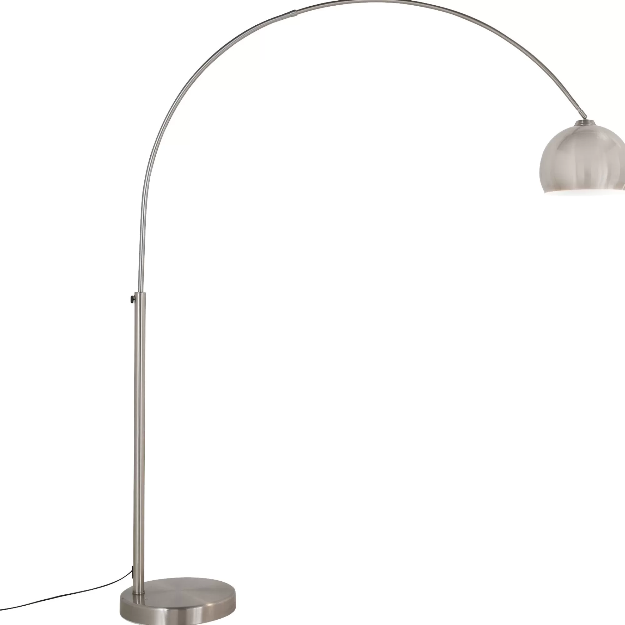 KARE Design Lampadaire Lounge 175cm Gris Métallique ^ Lampadaire