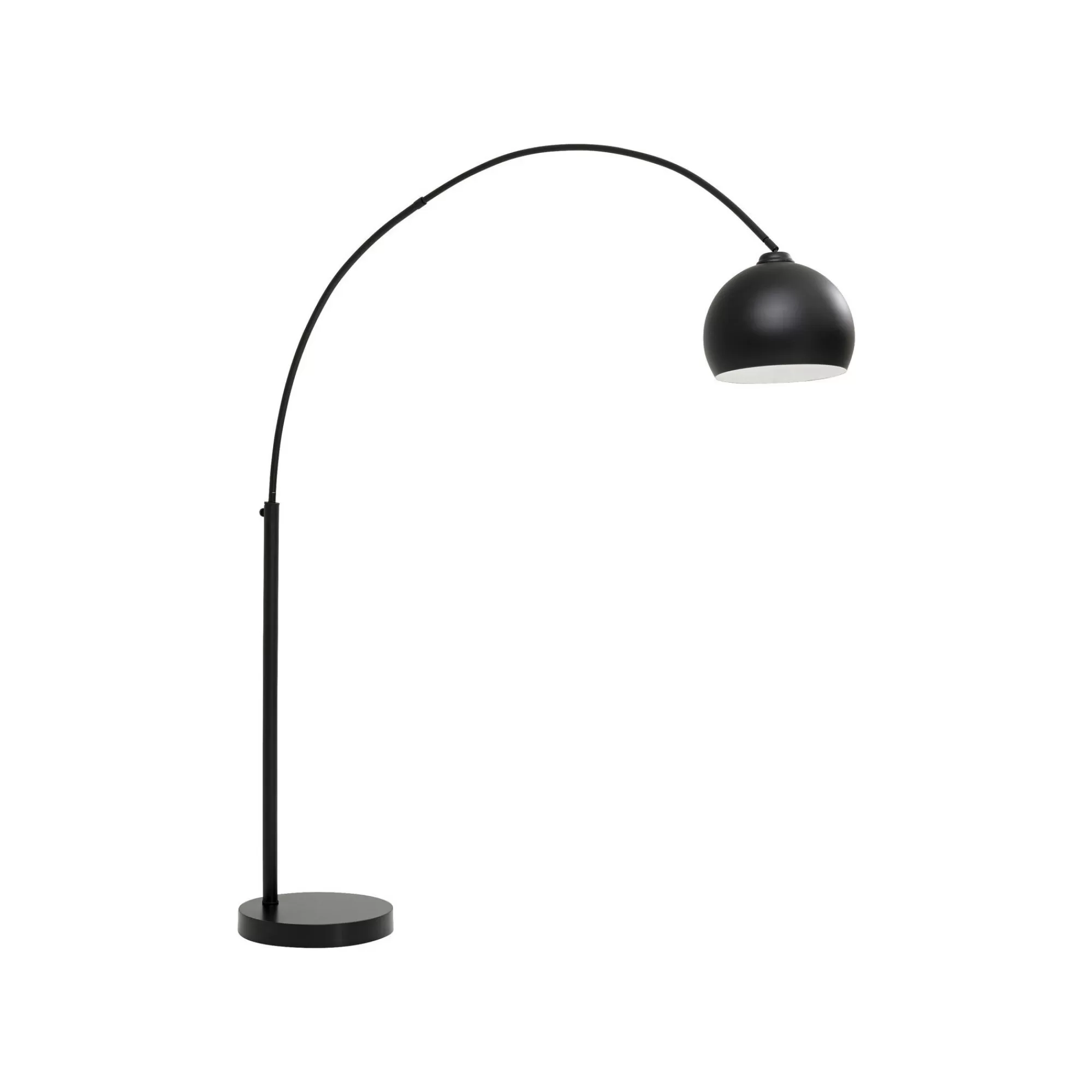 KARE Design Lampadaire Lounge 175cm Noir Mat ^ Lampadaire