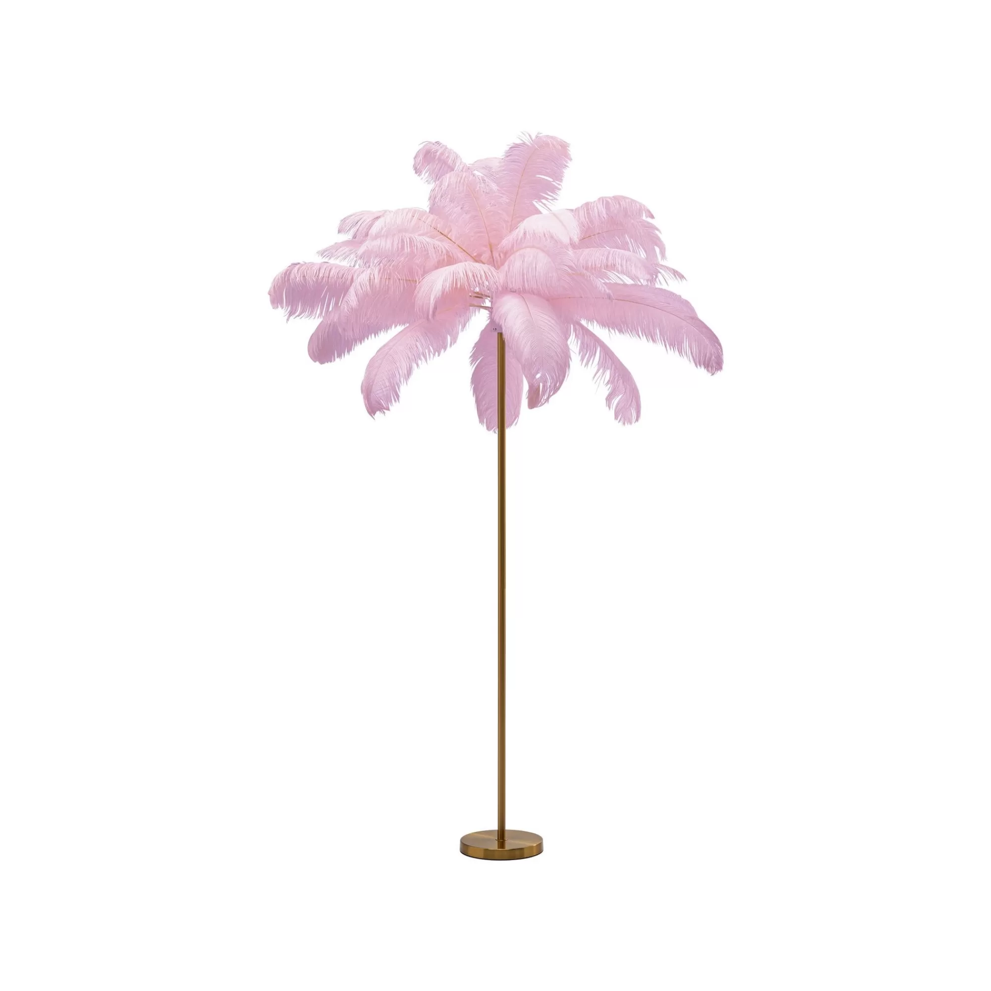 KARE Design Lampadaire Plumes 165cm Rose ^ Lampadaire