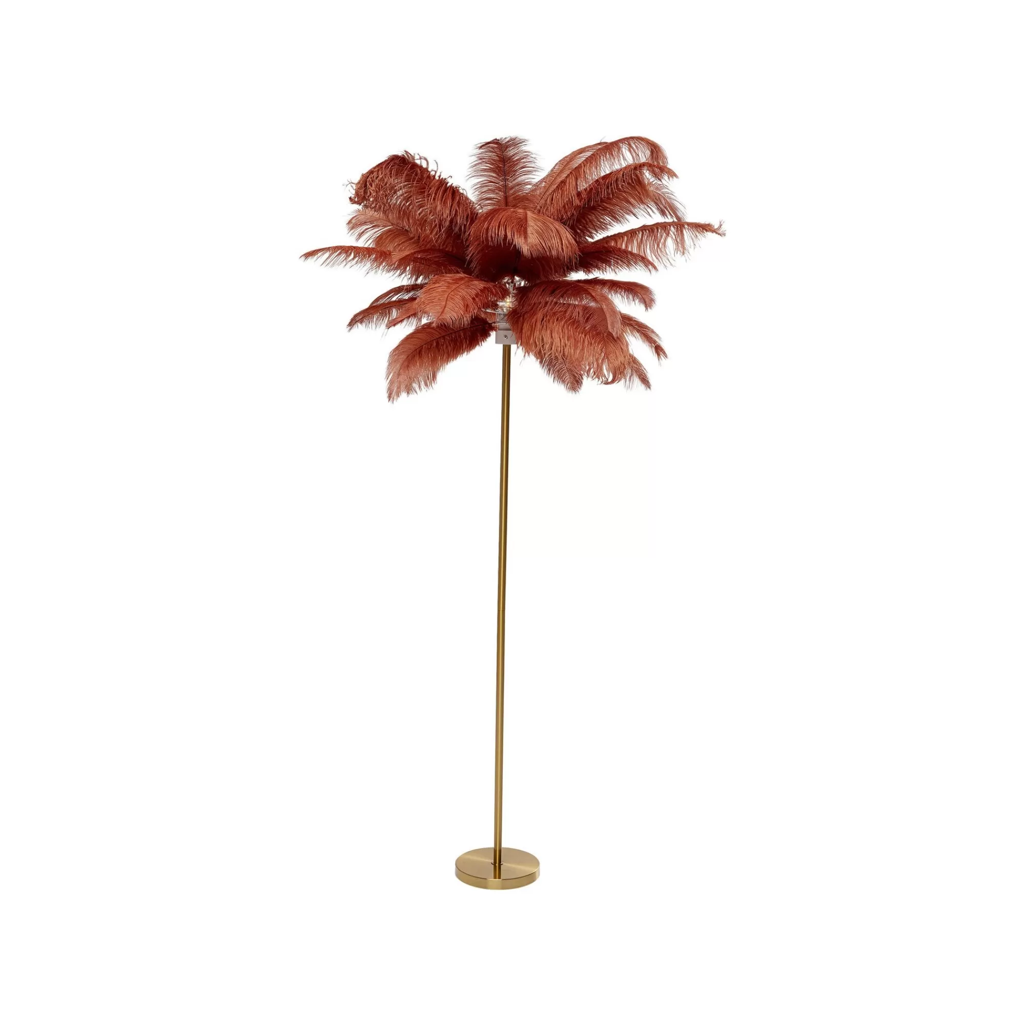 KARE Design Lampadaire Plumes 165cm Rouge ^ Lampadaire