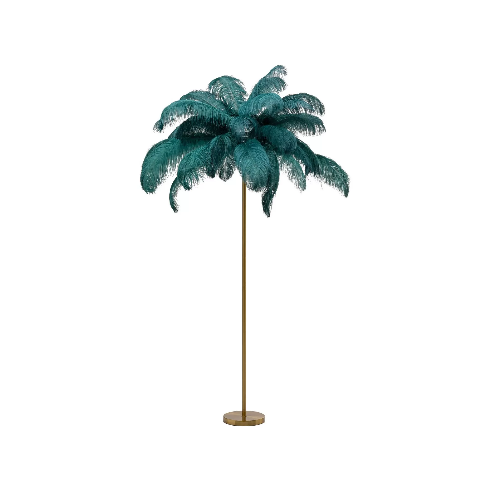 KARE Design Lampadaire Plumes 165cm Vert ^ Lampadaire