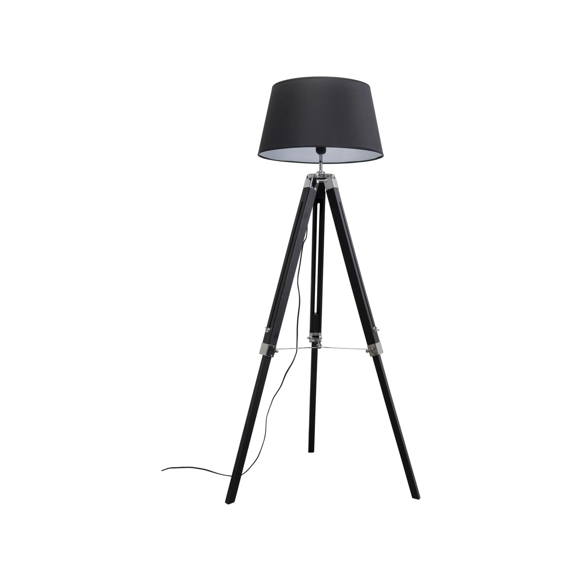 KARE Design Lampadaire Raquette 144cm Noir ^ Lampadaire